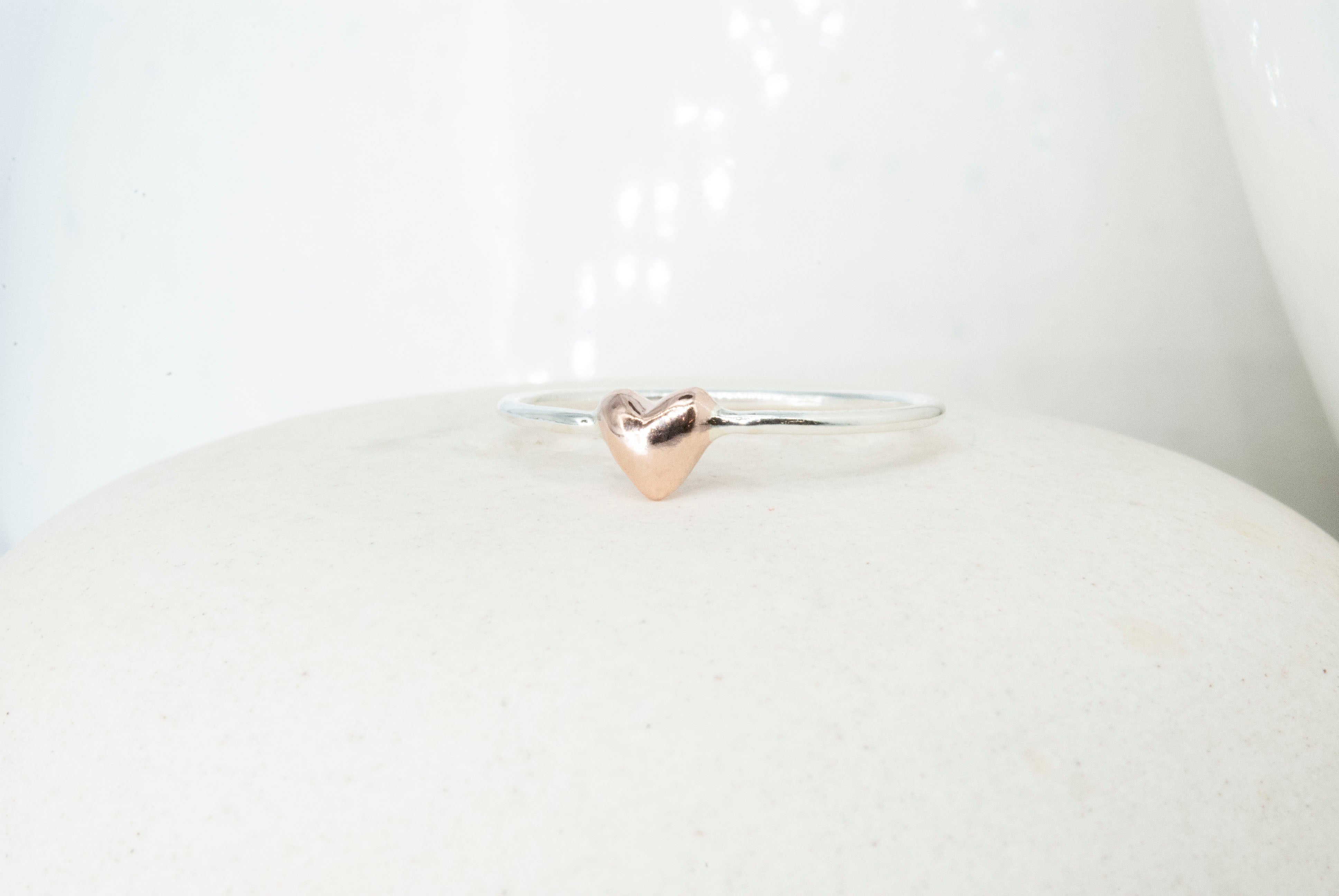 14K Rose Gold My Love Ring