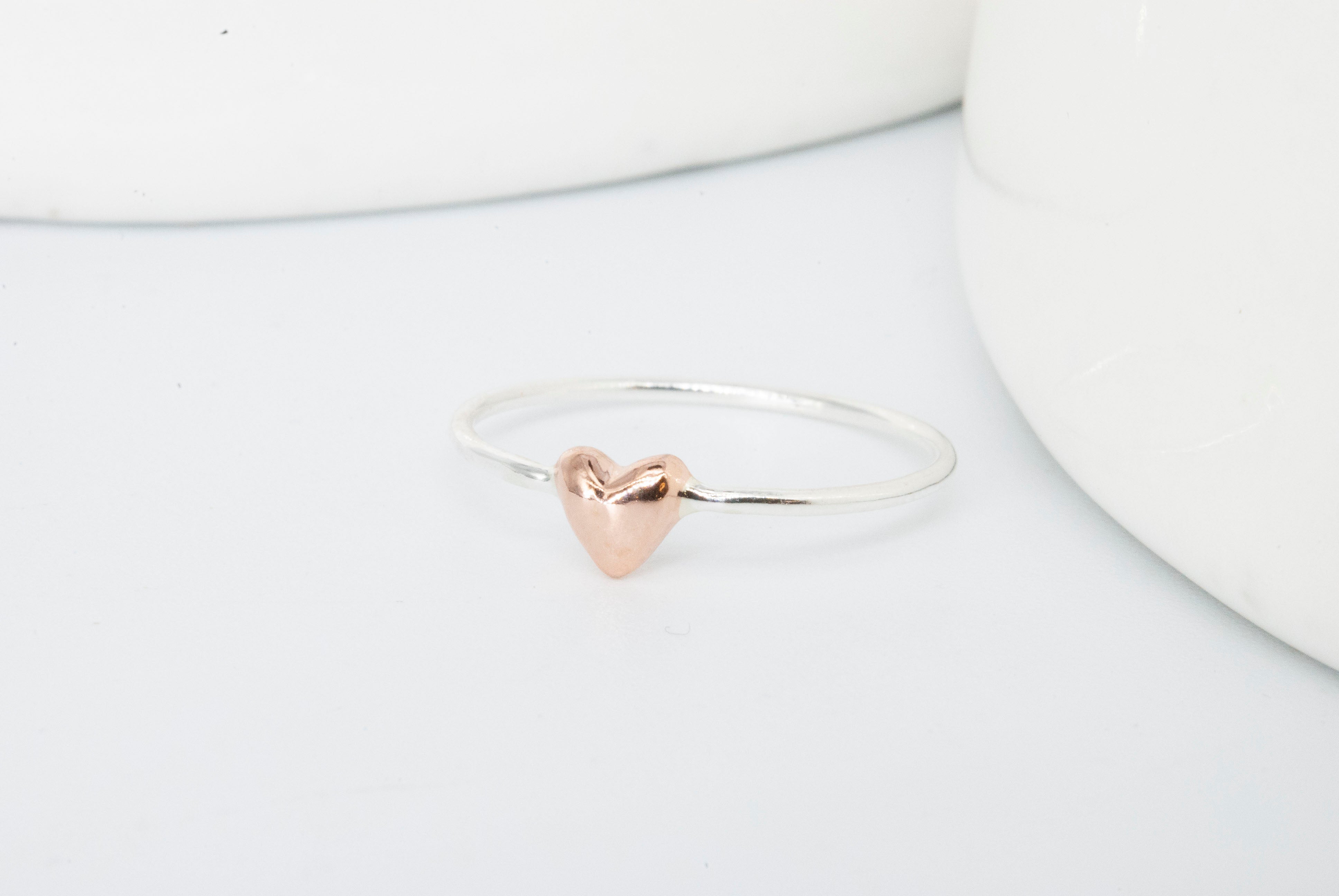 14K Rose Gold My Love Ring