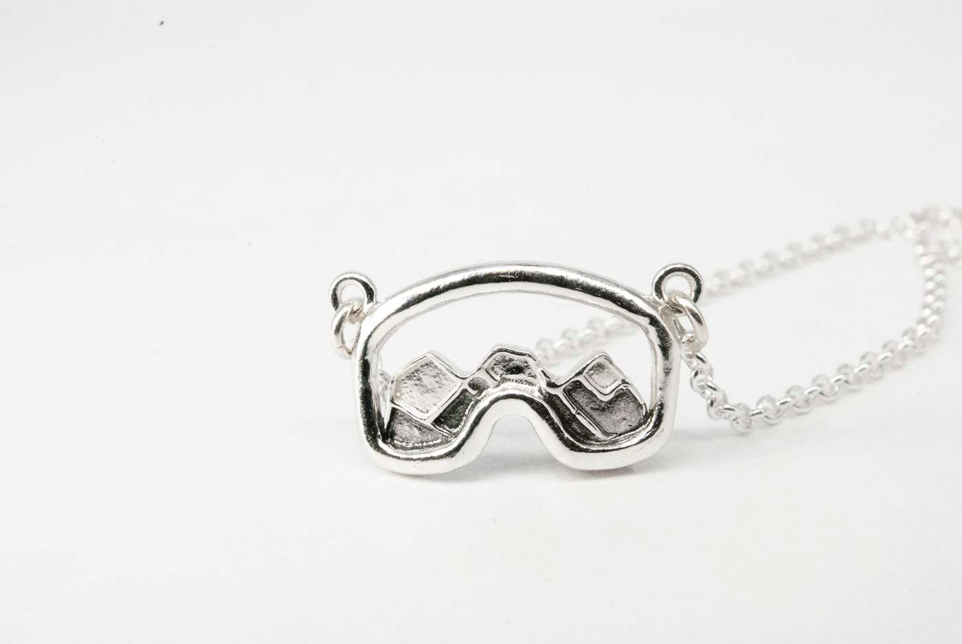 Three Sisters Goggle Necklace