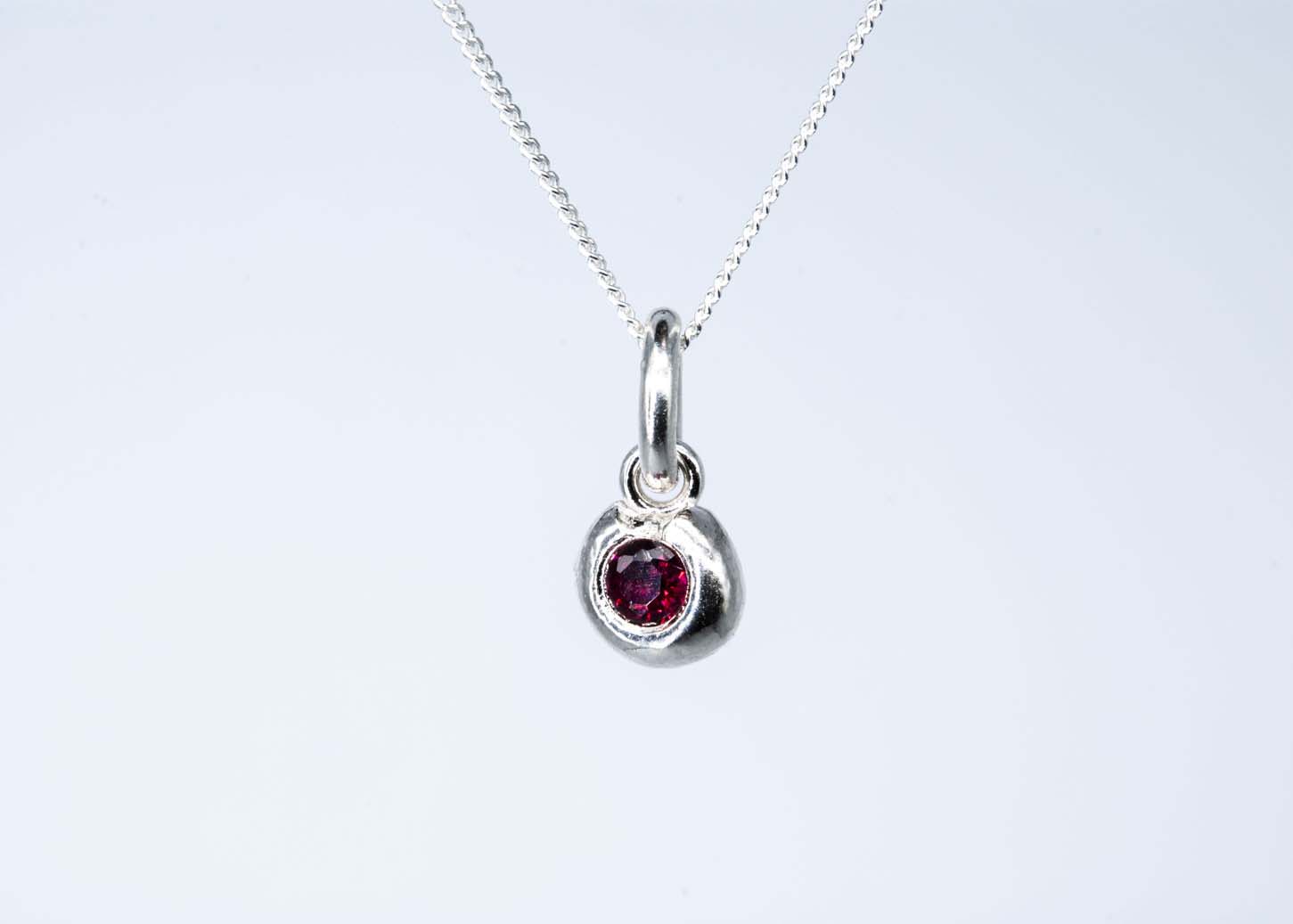 Garnet River Gem Necklace - January