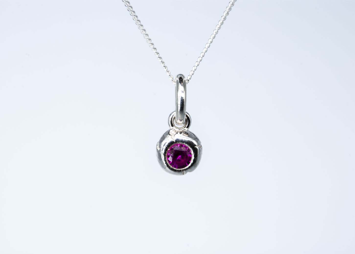 Ruby River Gem Necklace - July