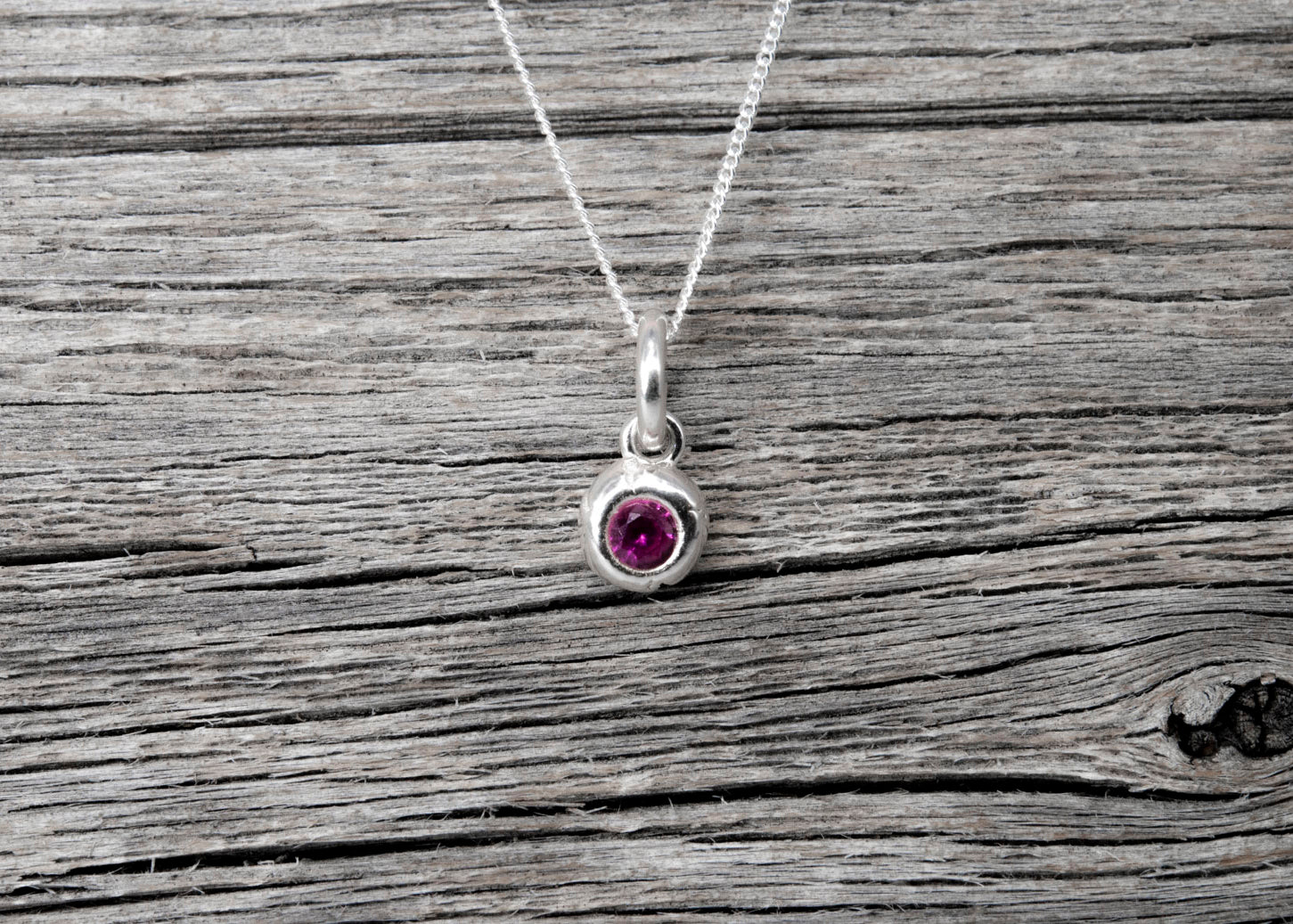 Ruby River Gem Necklace - July