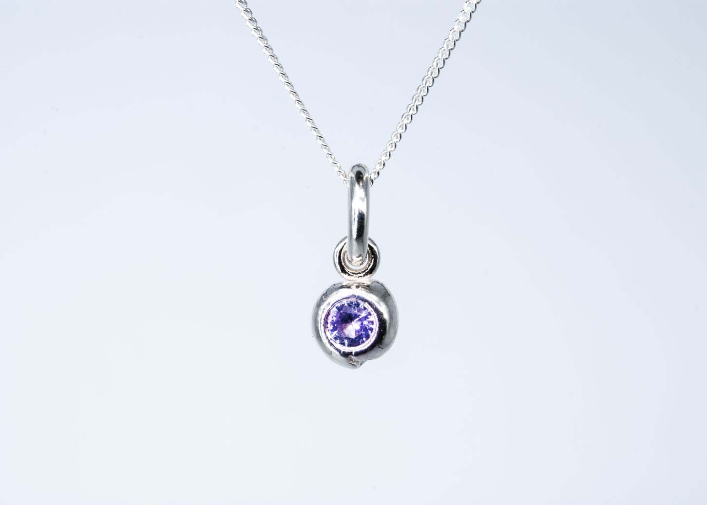 Alexandrite River Gem Necklace - June