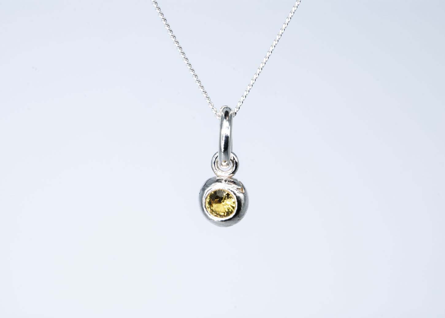 Topaz River Gem Necklace - November