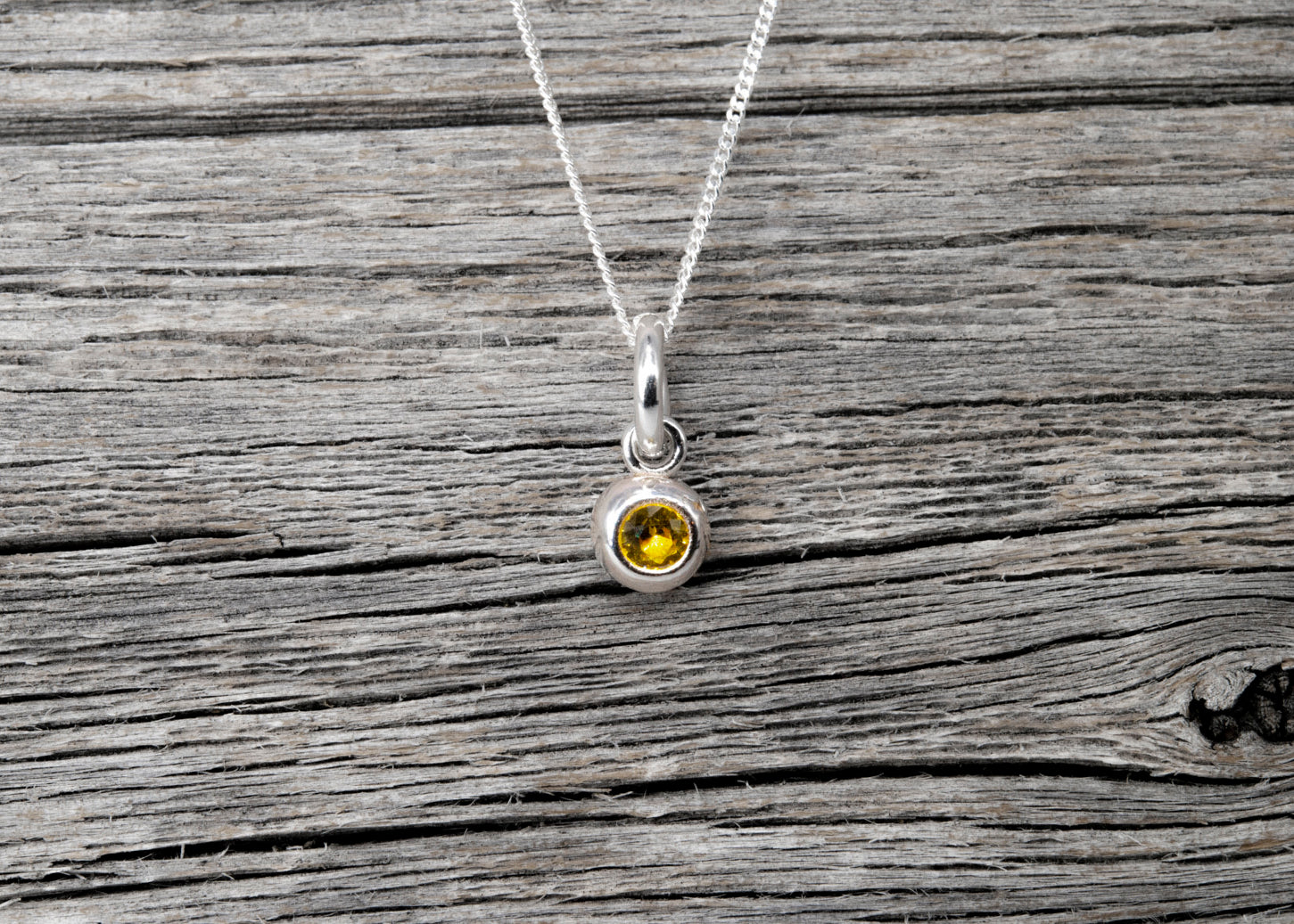 Topaz River Gem Necklace - November