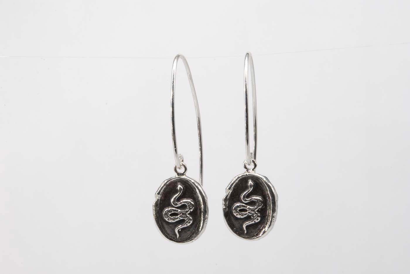 Serpent Drop Earrings