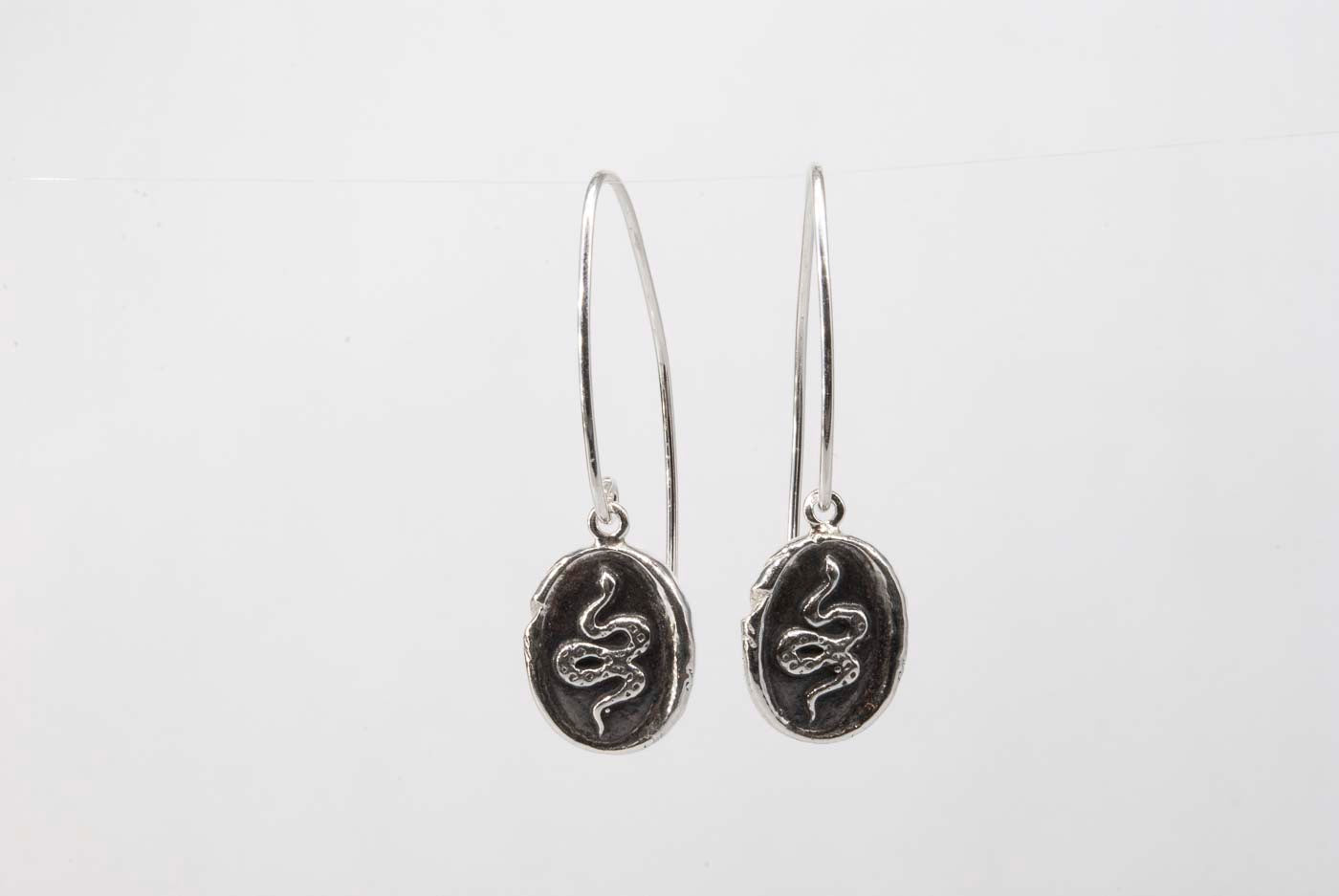 Serpent Drop Earrings