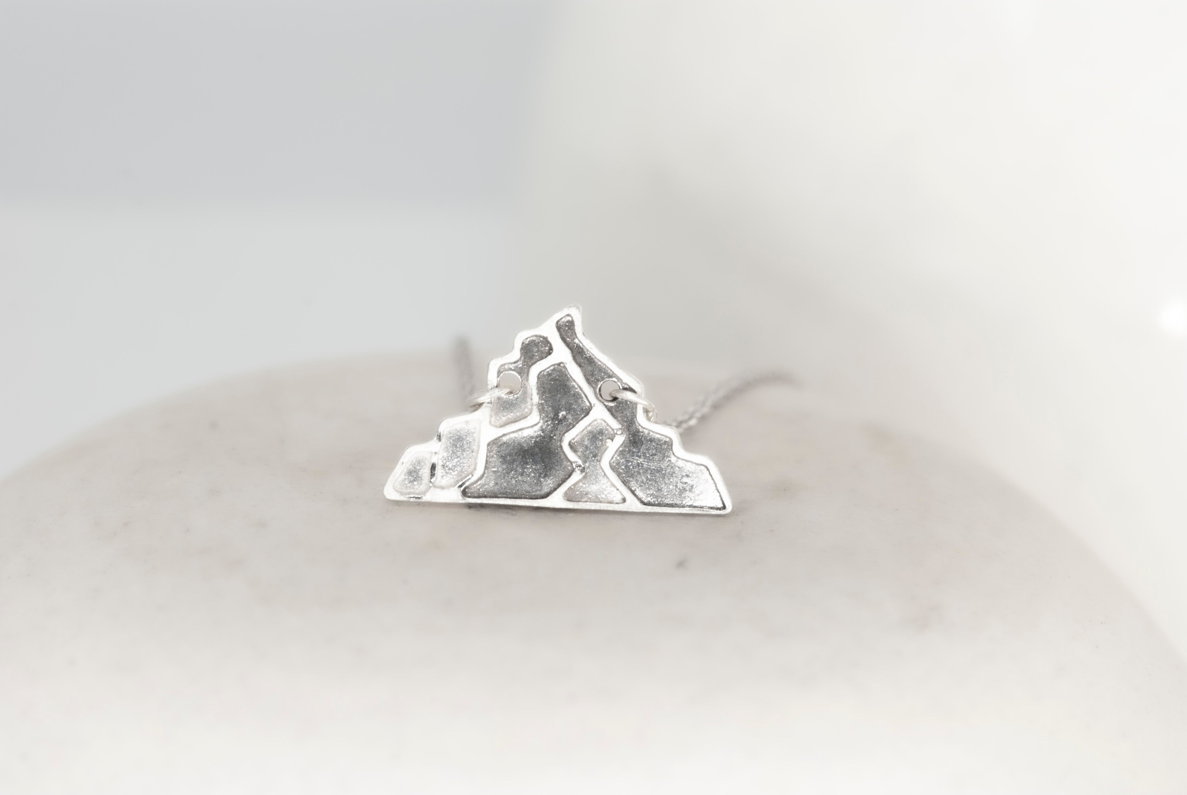 Granite Peak Mountain Necklace