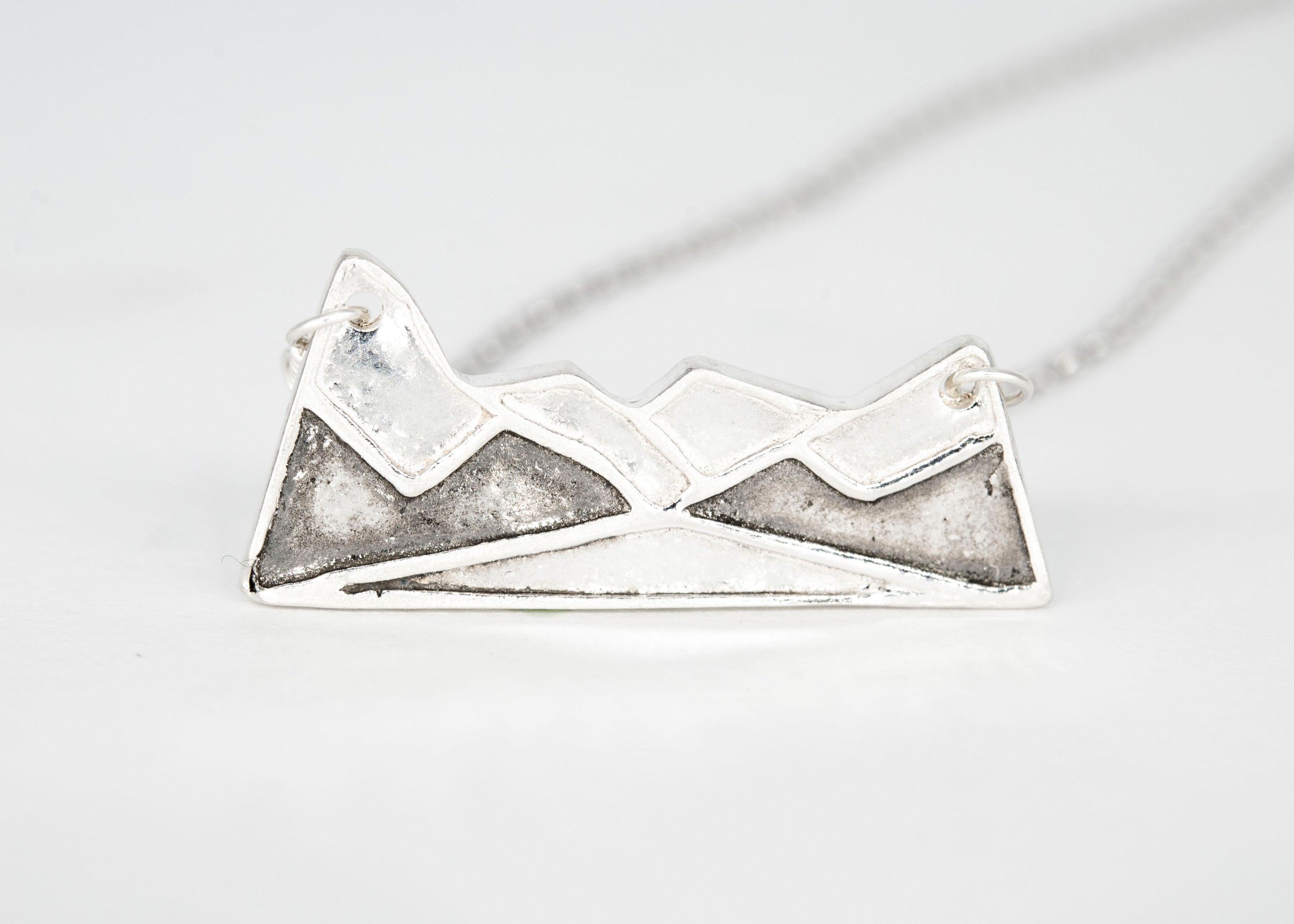 Lake Louise Mountain Necklace