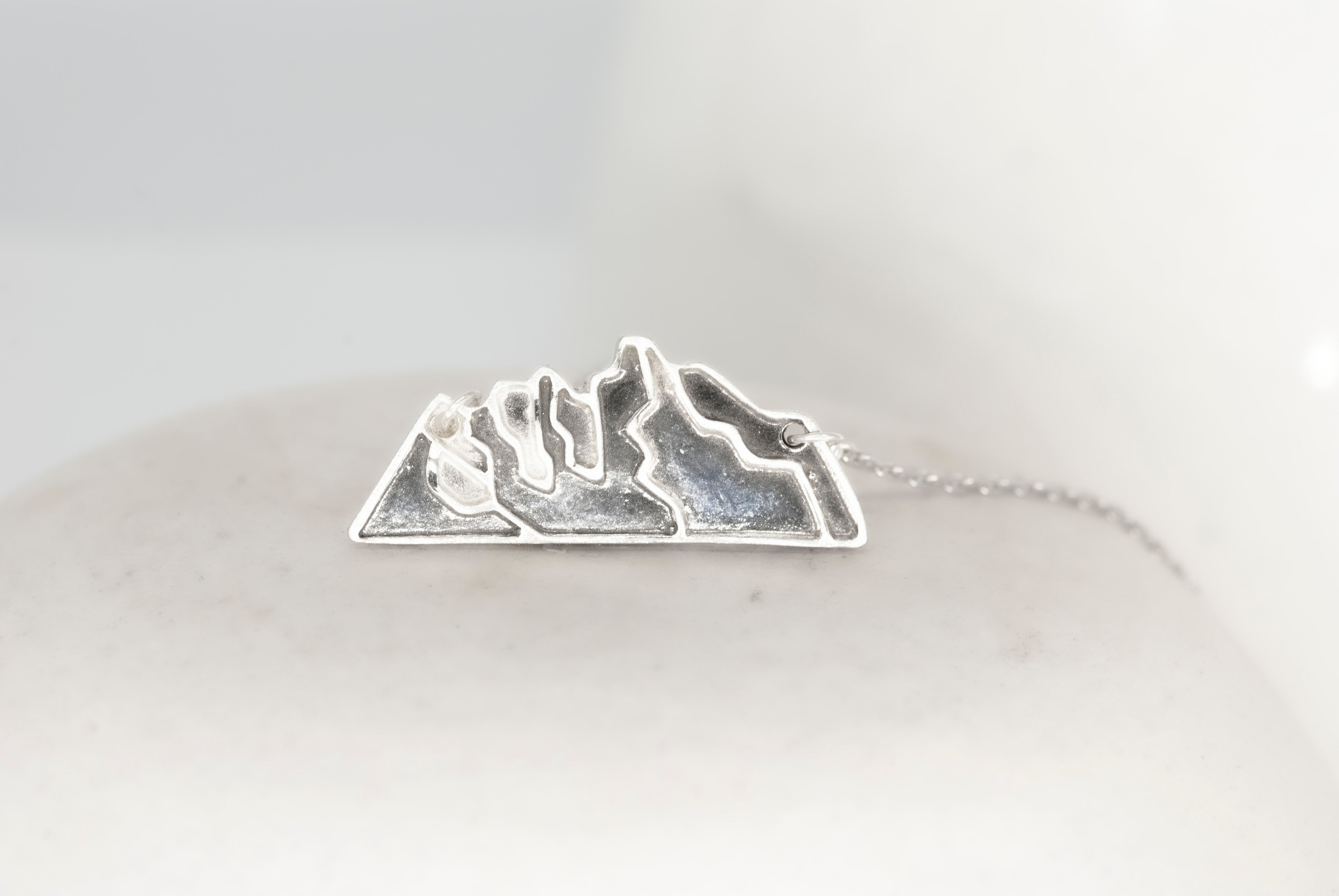 Long's Peak Mountain Necklace