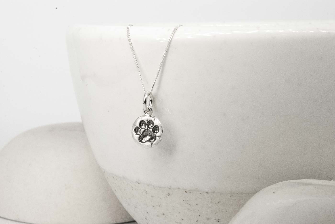 Cat Paw Print Necklace