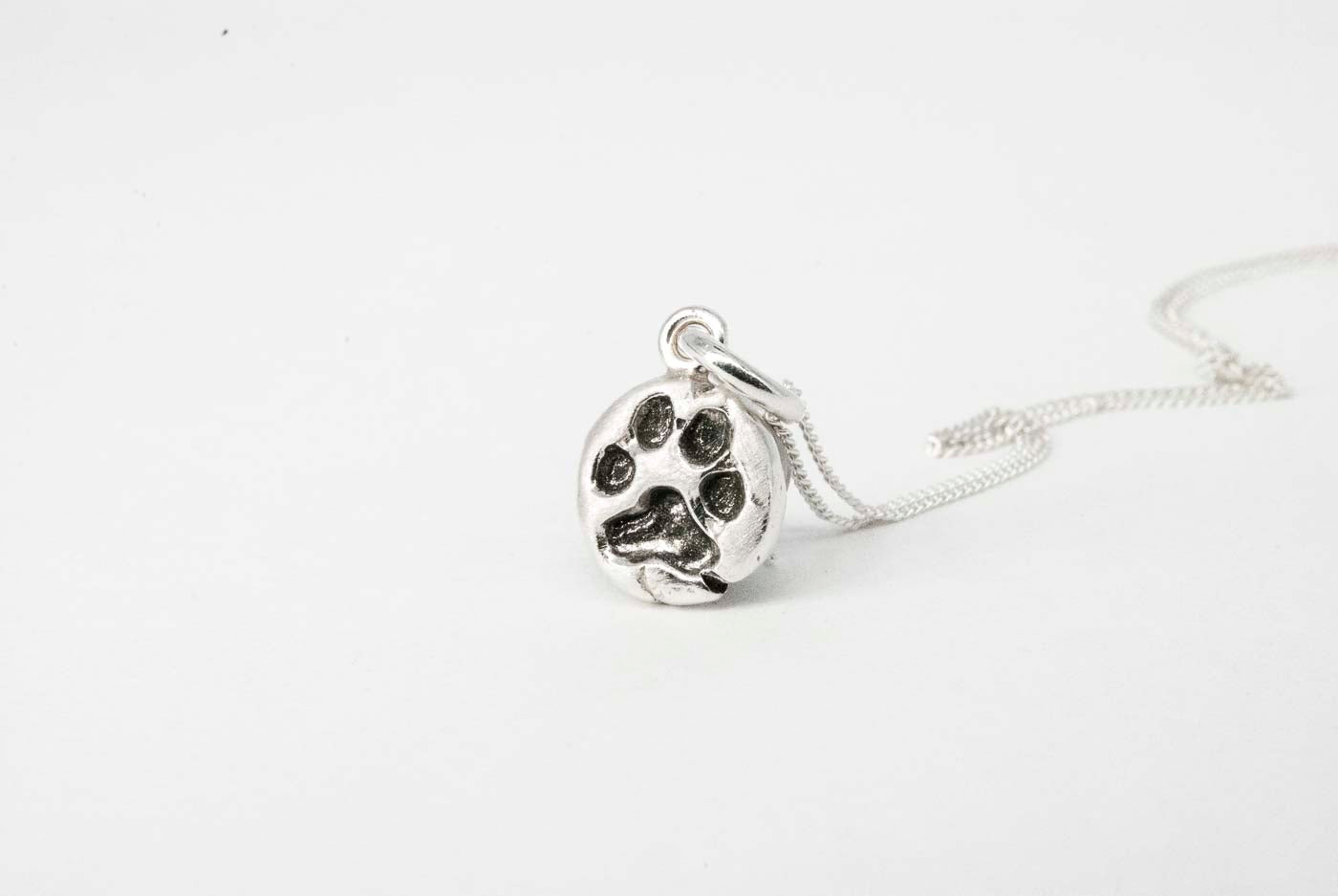 Dog Paw Print Necklace