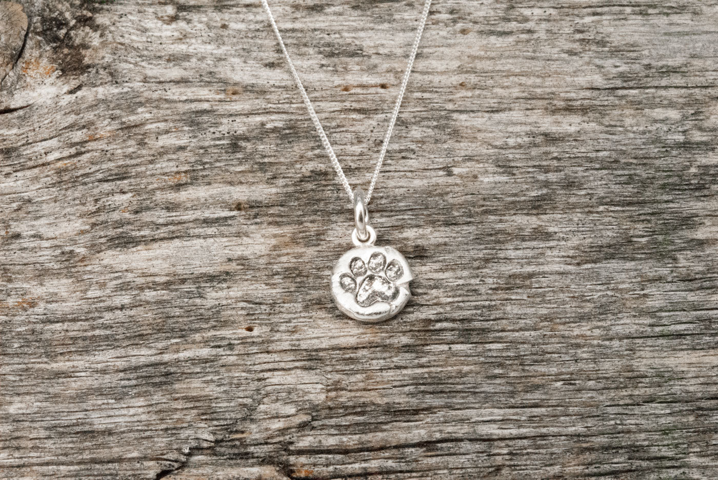 Cat Paw Print Necklace