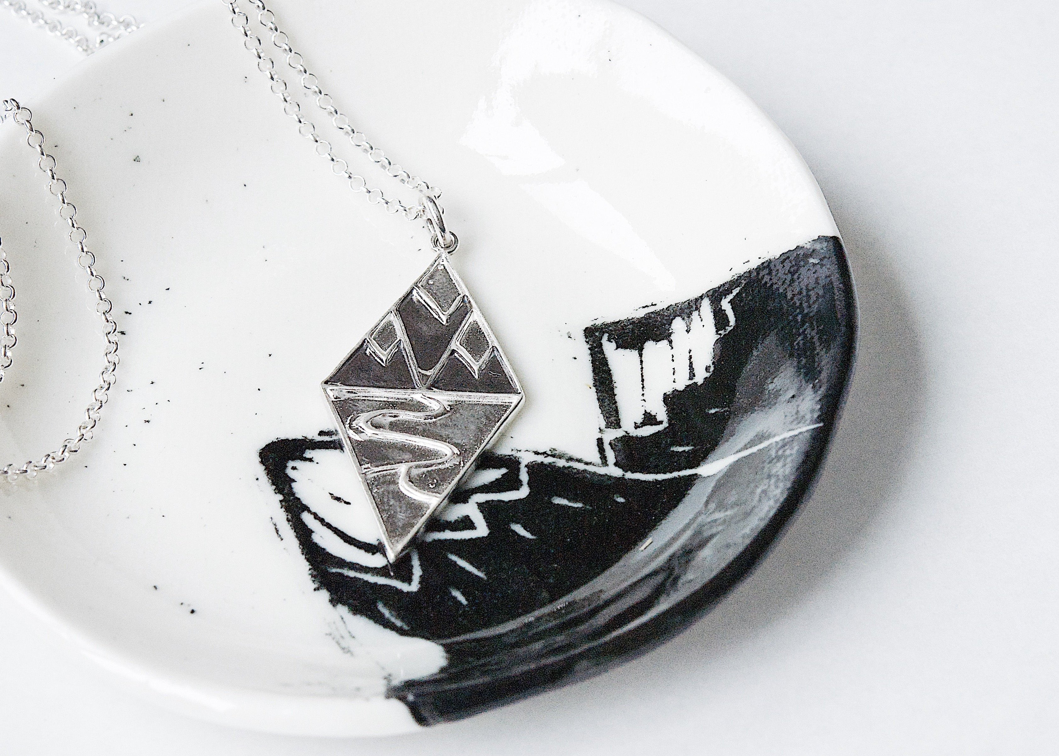 Mountain River Valley Necklace