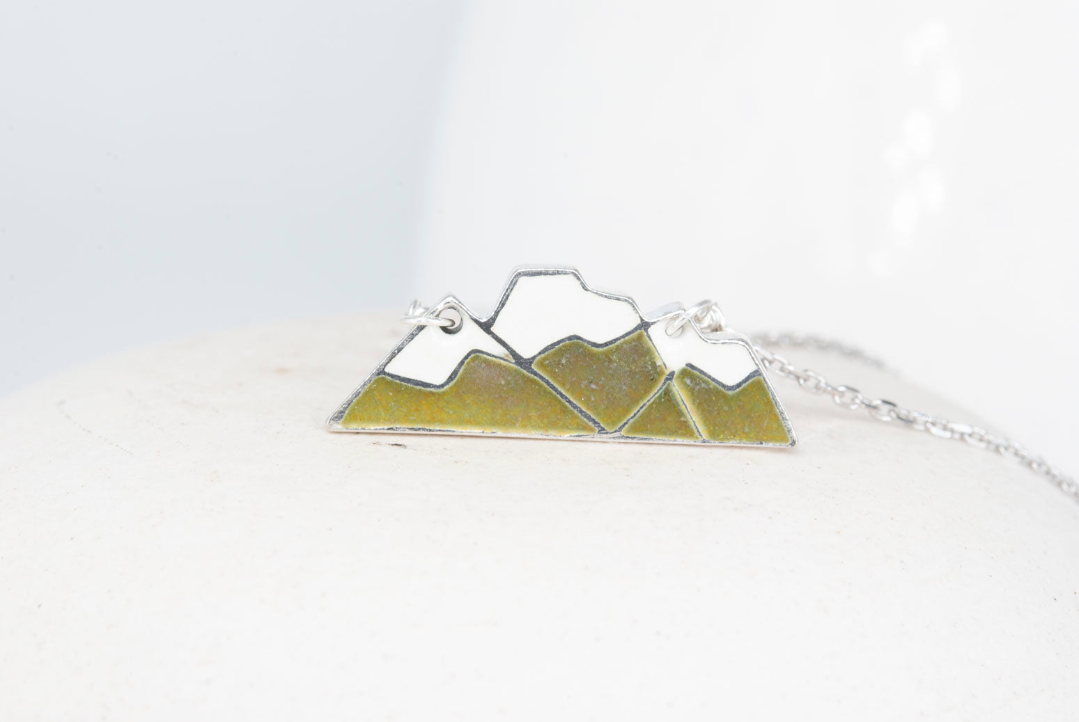 Three Sisters Fernie Mountain Necklace - Futura Yellow