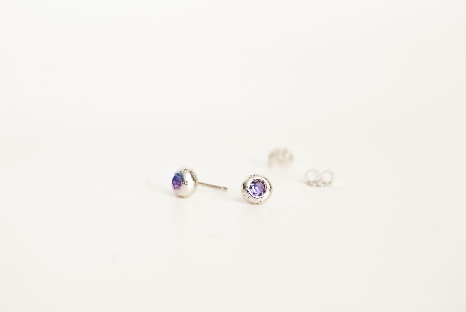 Alexandrite River Gem Studs (June)