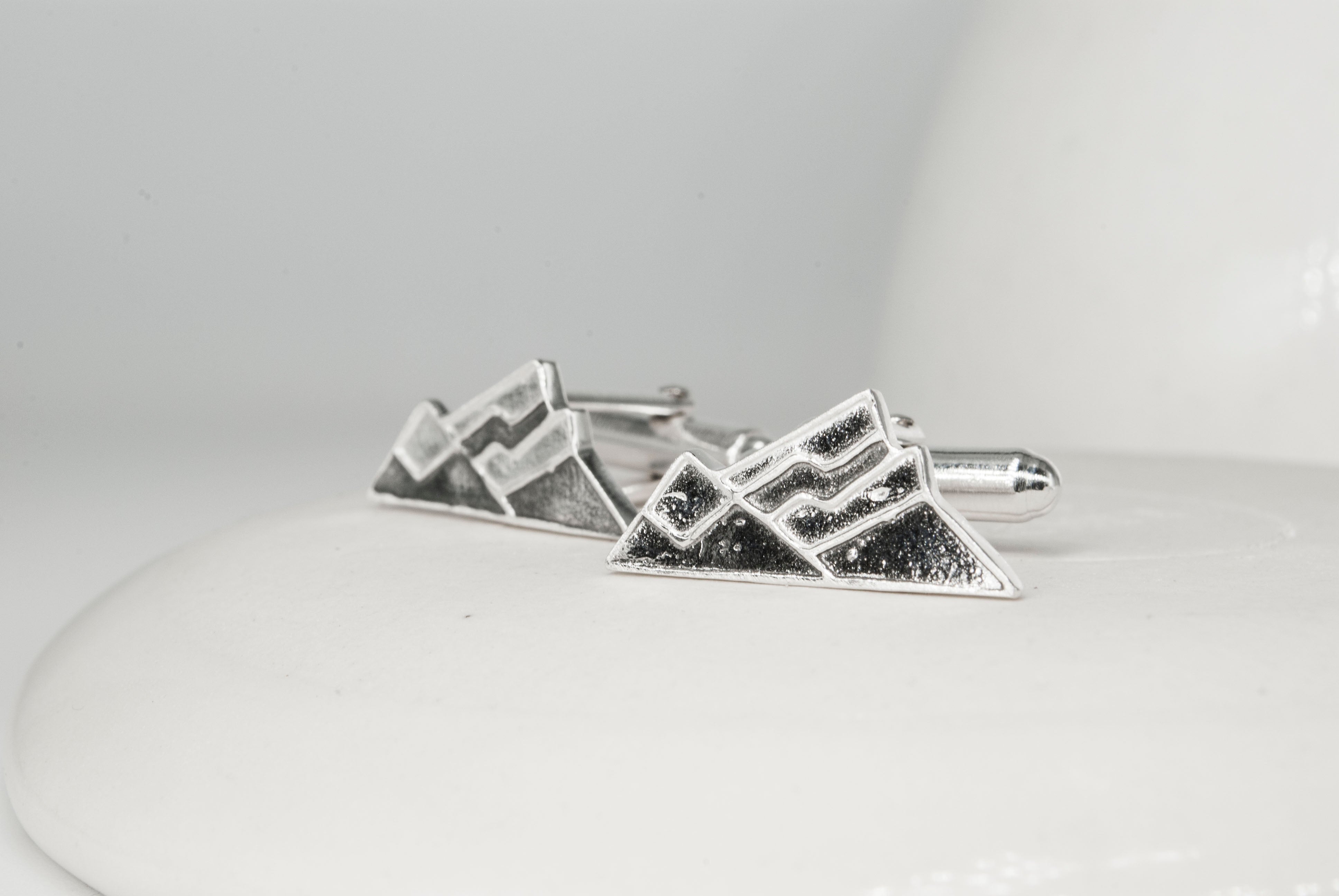 Cascade Mountain Cufflinks