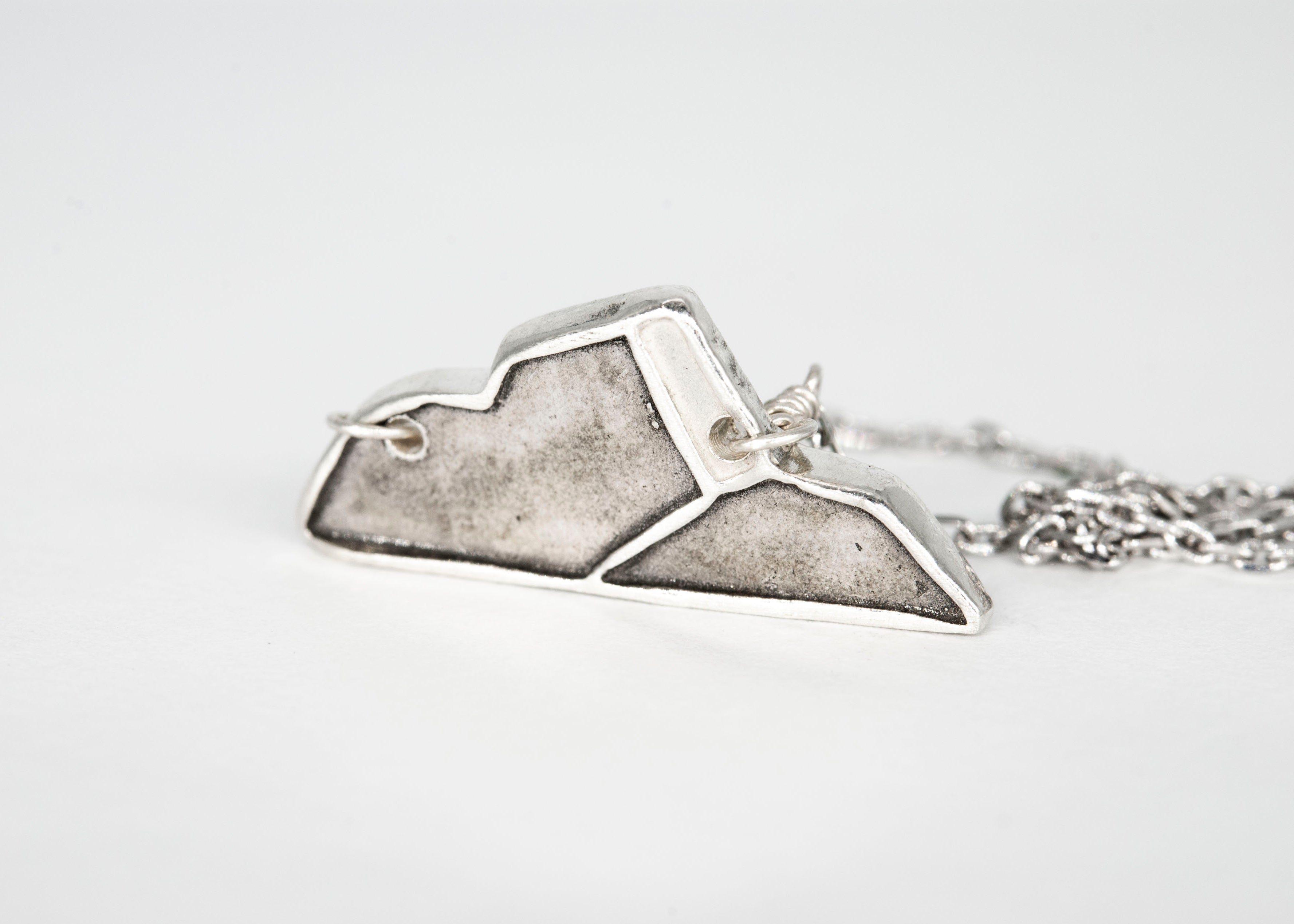 Chisel Peak Mountain Necklace