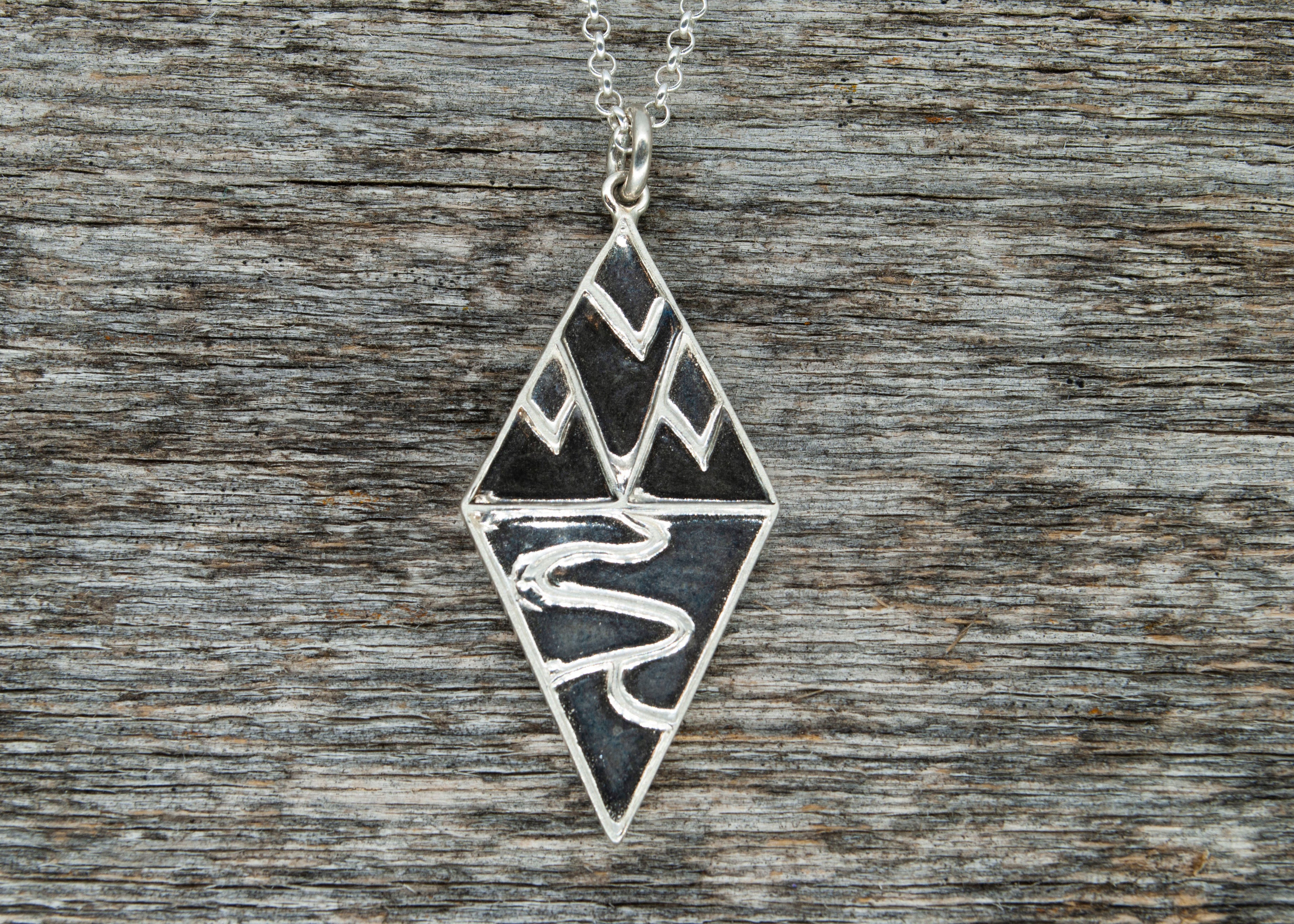 Mountain River Valley Necklace