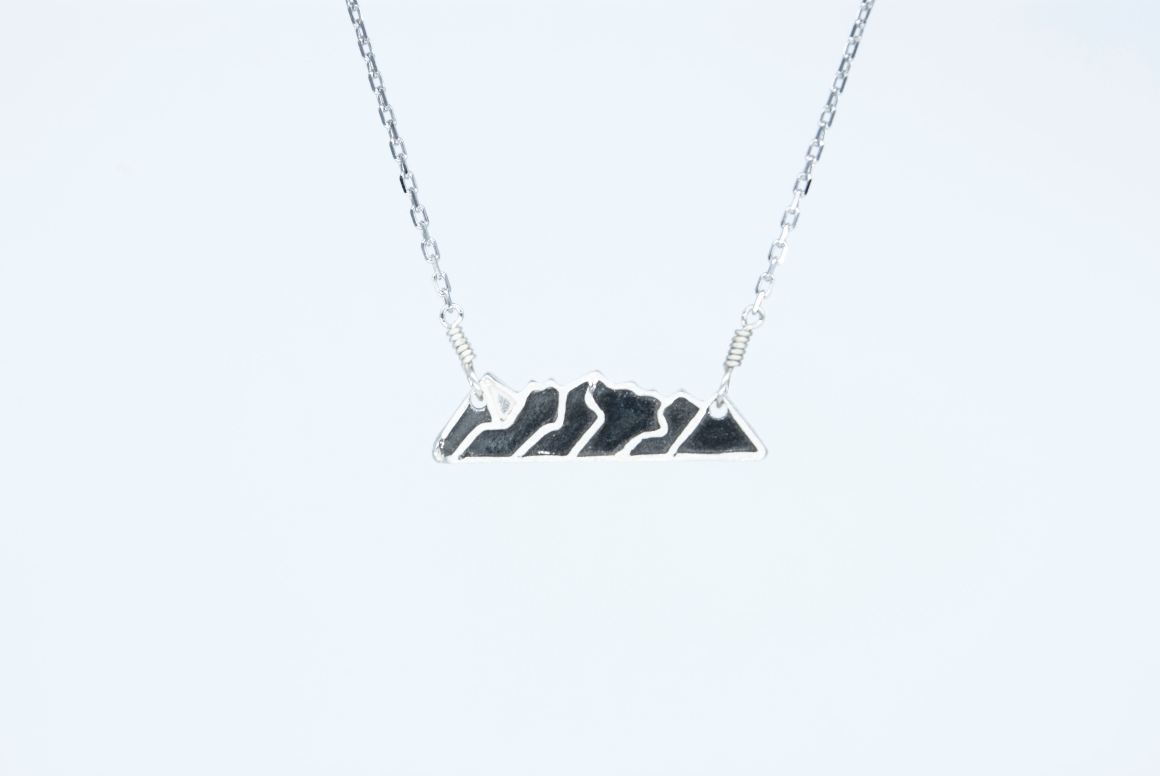 Dogtooth Range Mountain Necklace