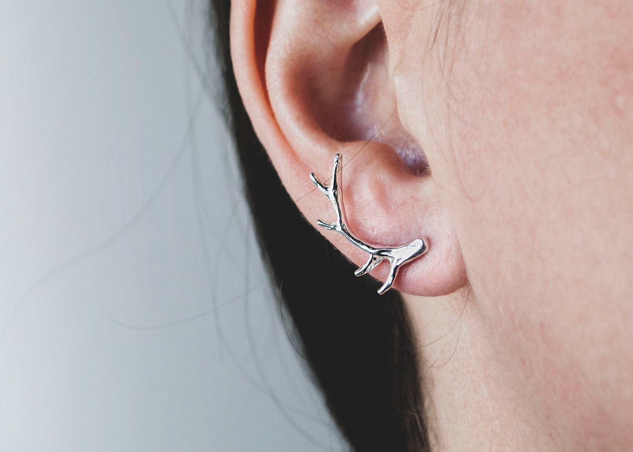 Elk Antler Studs