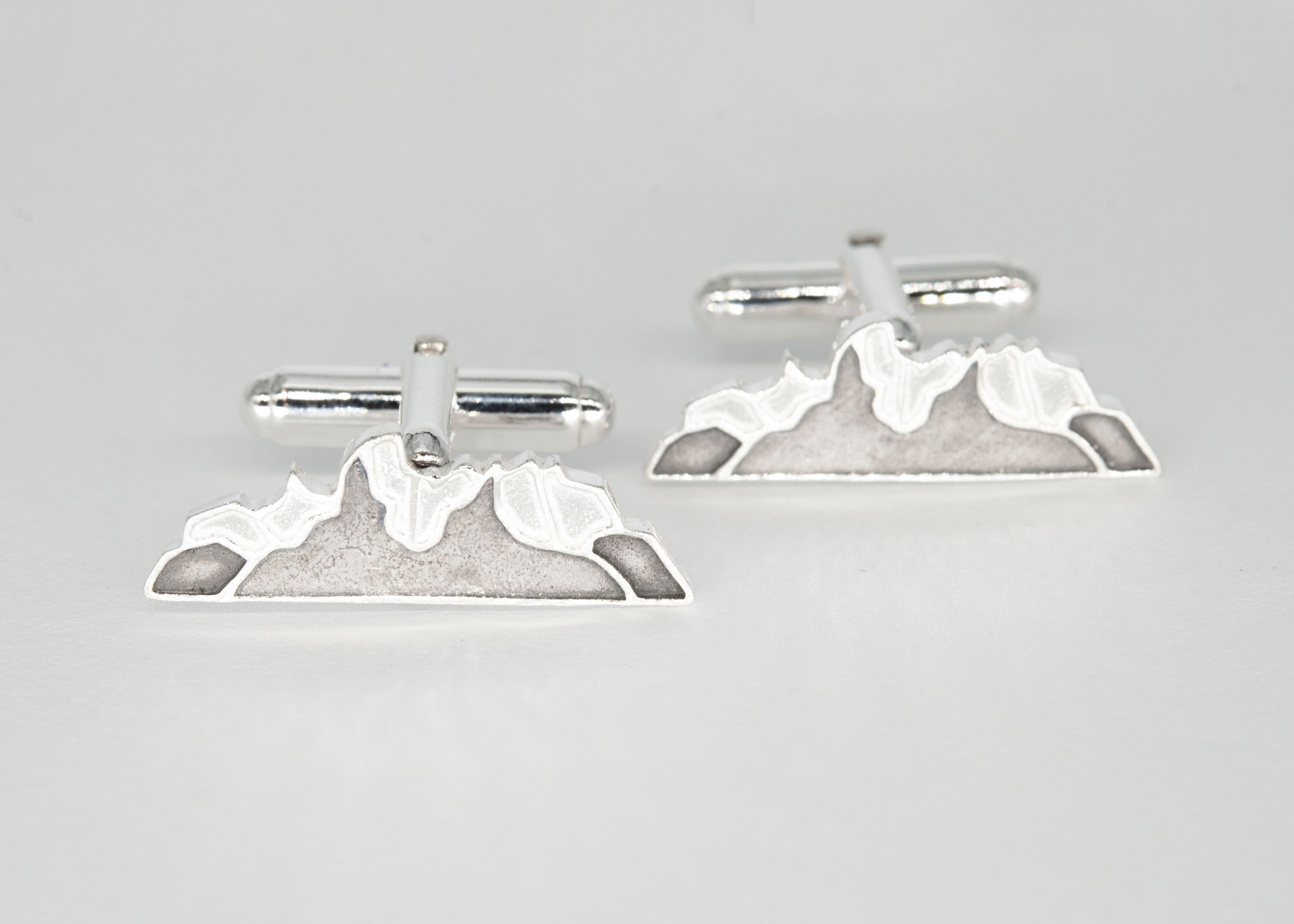 Grand Teton Mountain Cufflinks