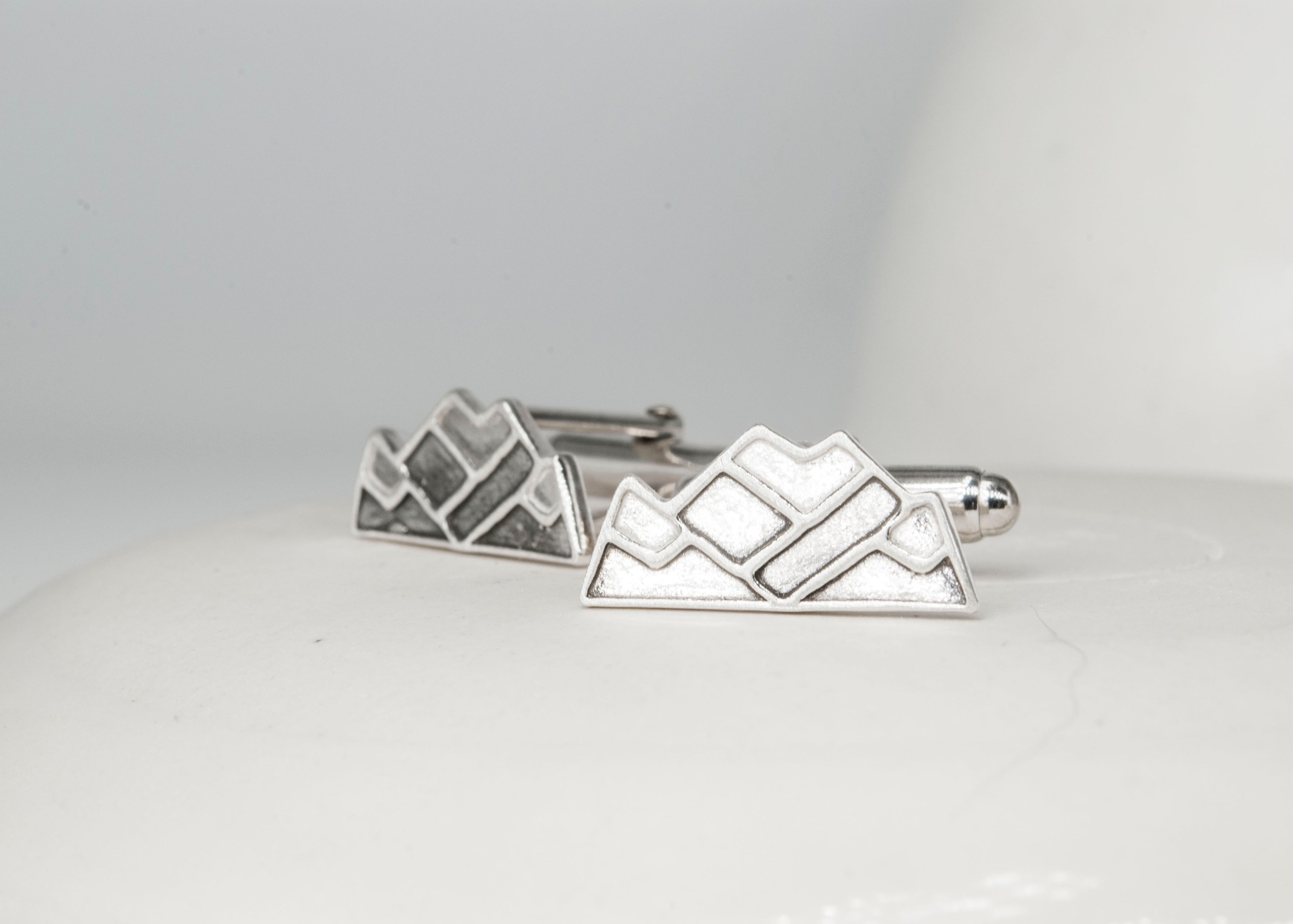 Heart Mountain Cufflinks