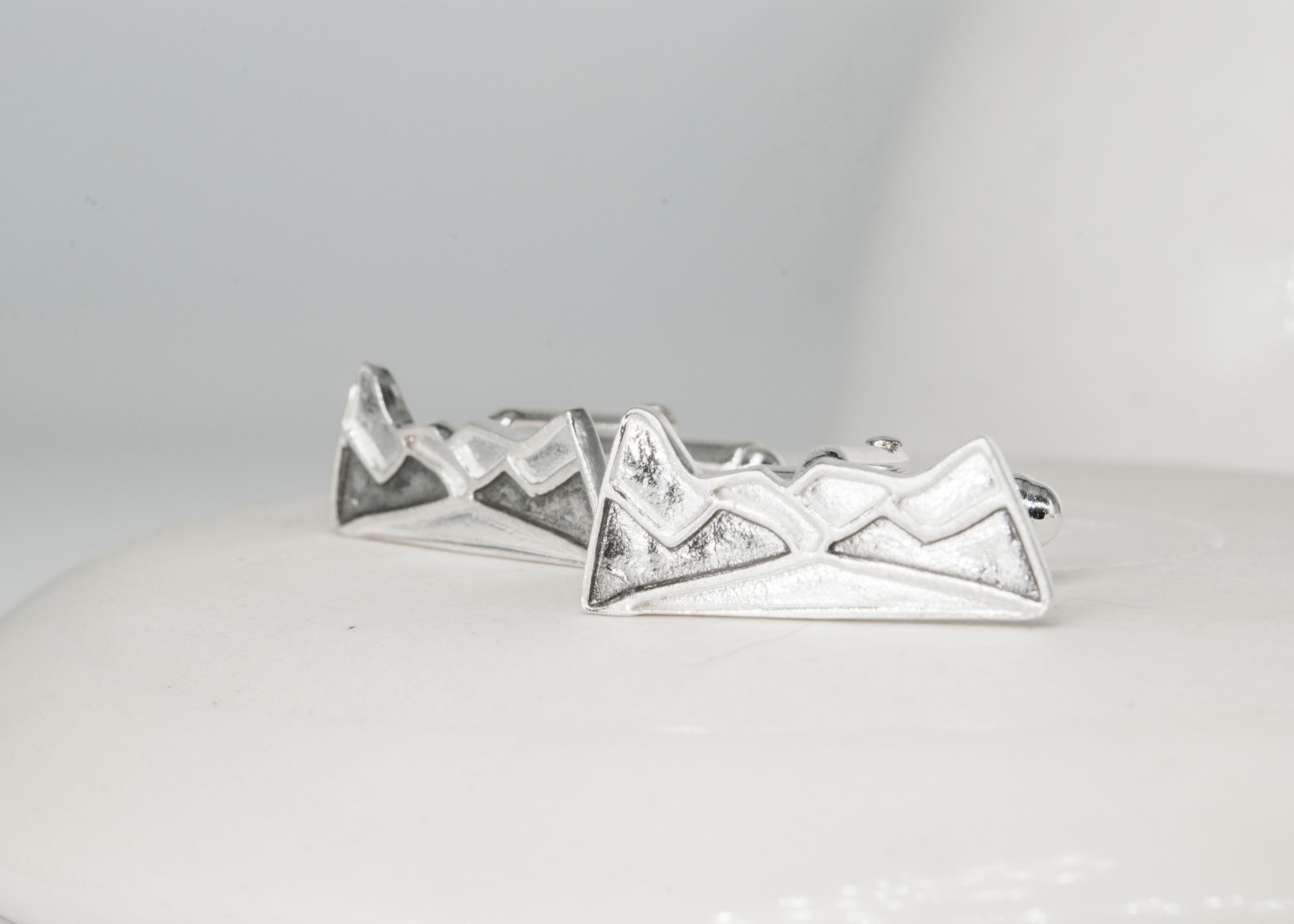 Lake Louise Mountain Cufflinks