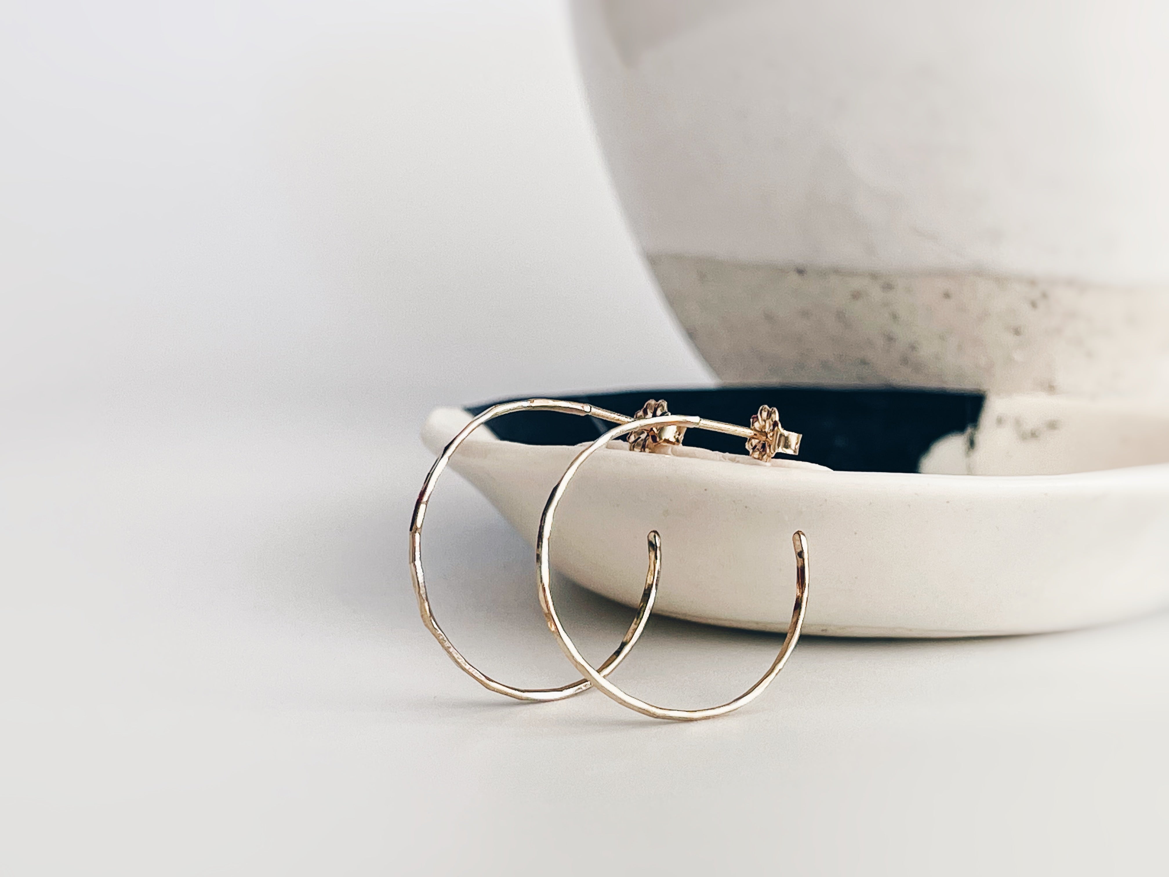 Horizon Hoop Earrings