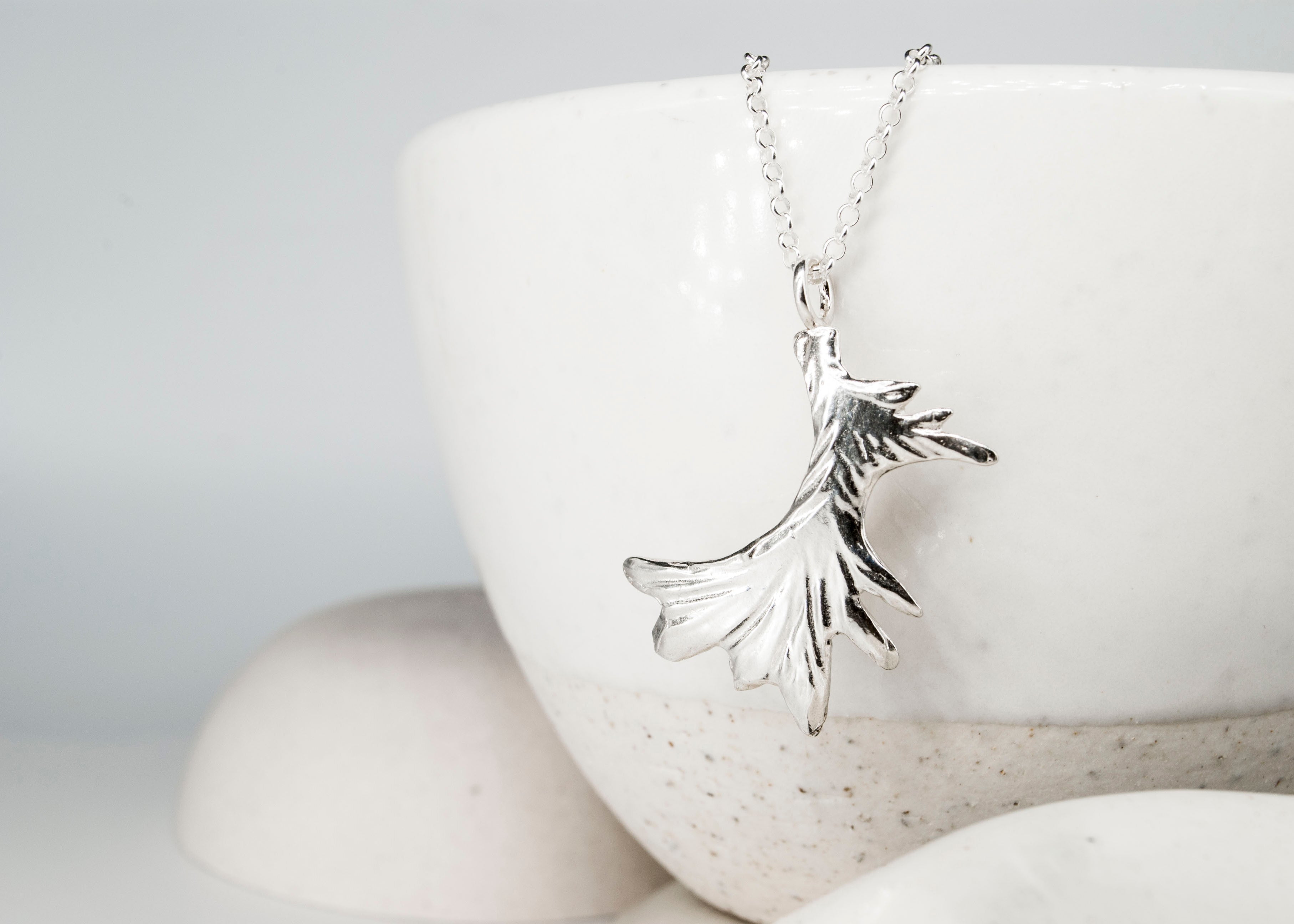 Moose Paddle Necklace