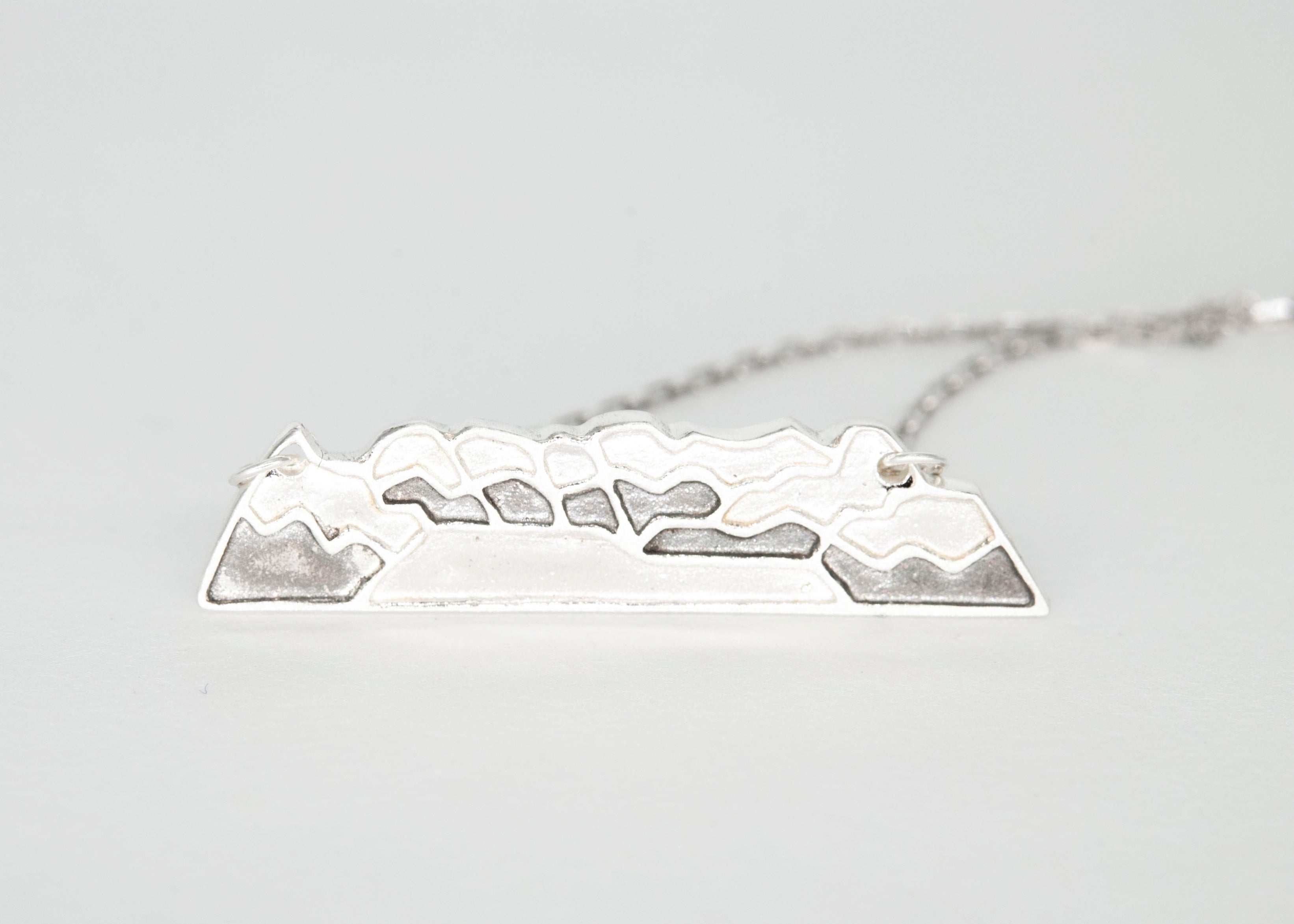 Moraine Lake Mountain Necklace