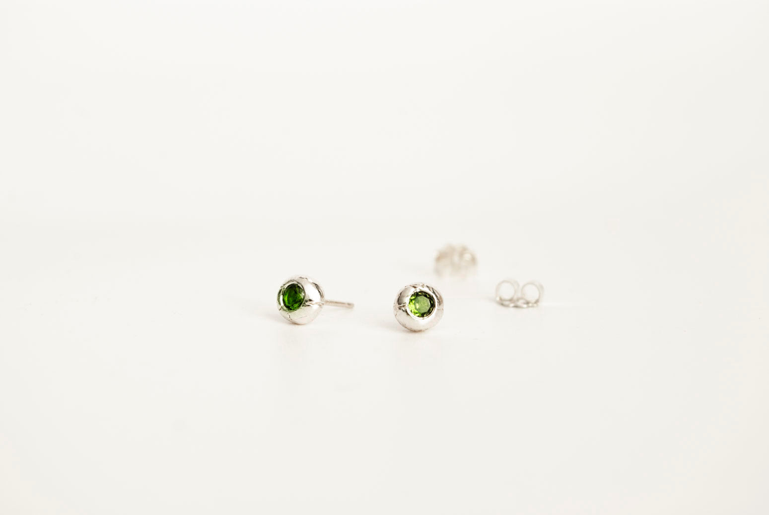 Peridot River Gem Studs (August)