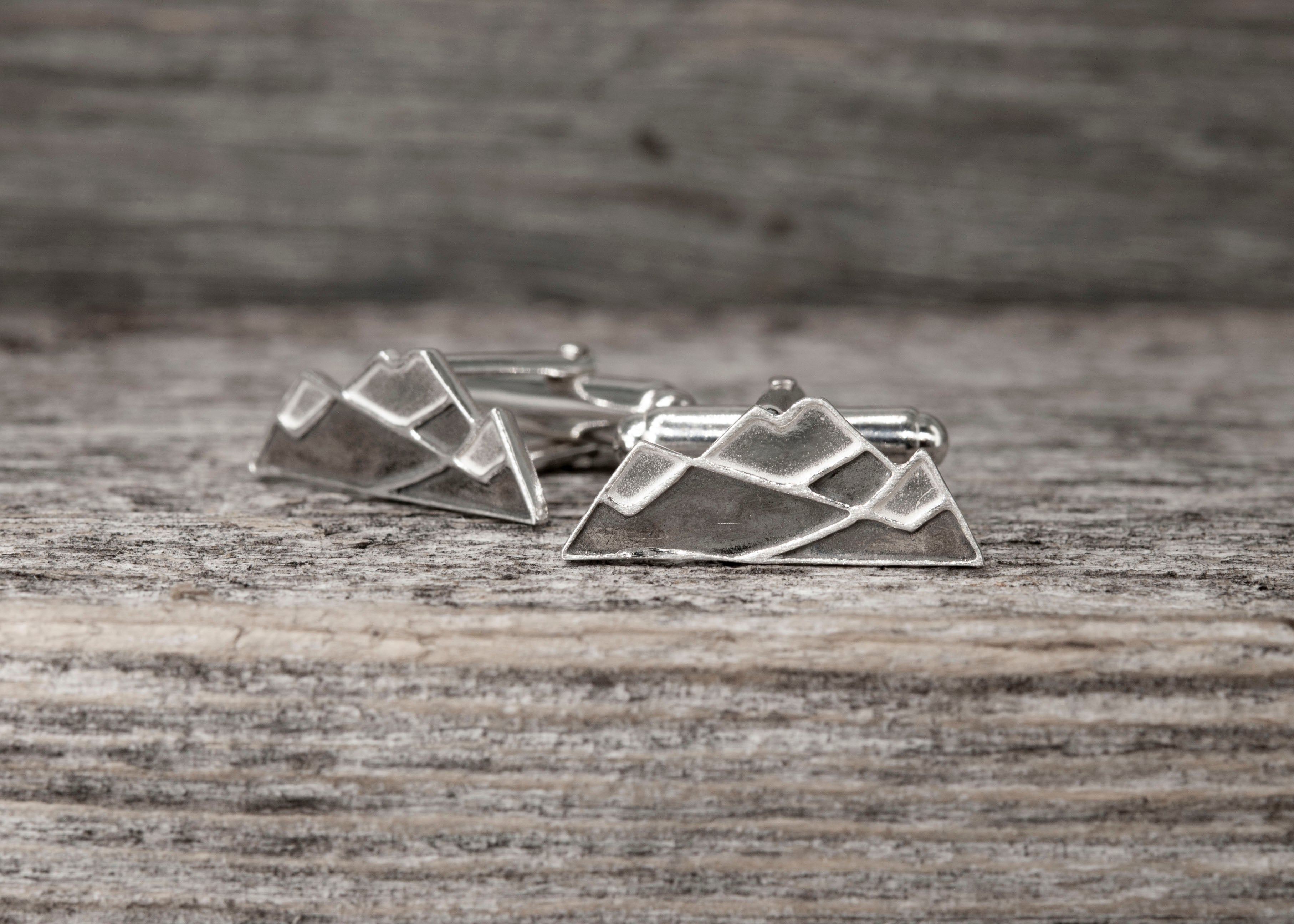 Pyramid Mountain Cufflinks