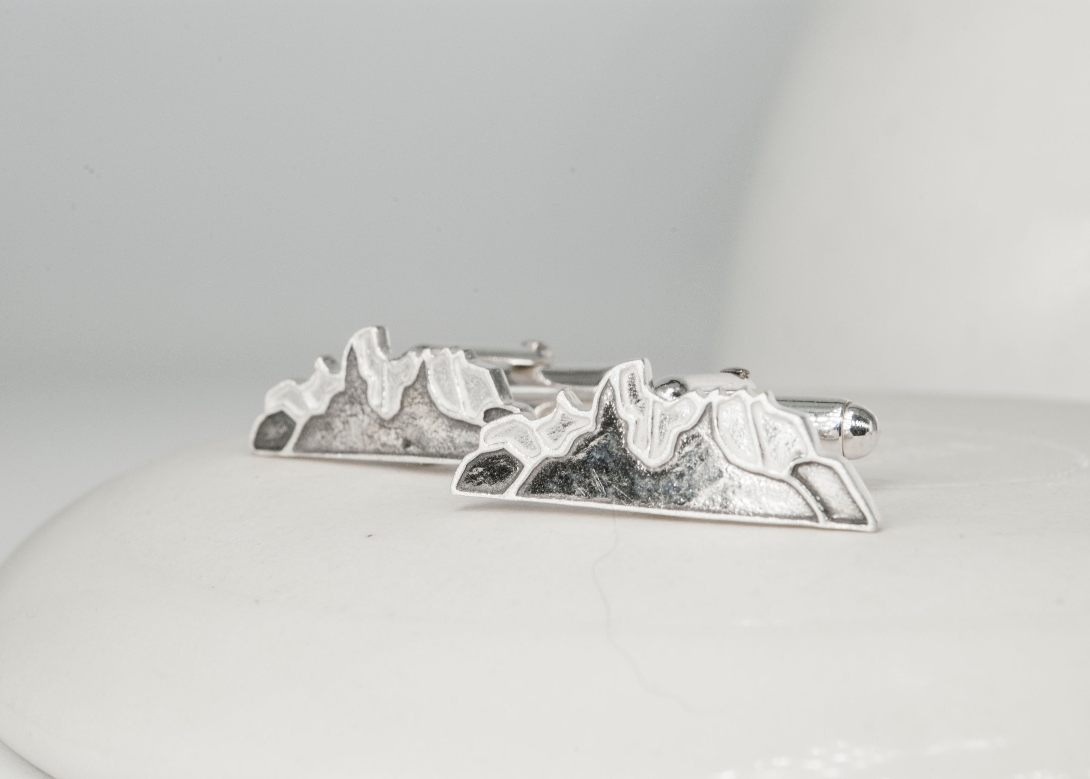 Grand Teton Mountain Cufflinks