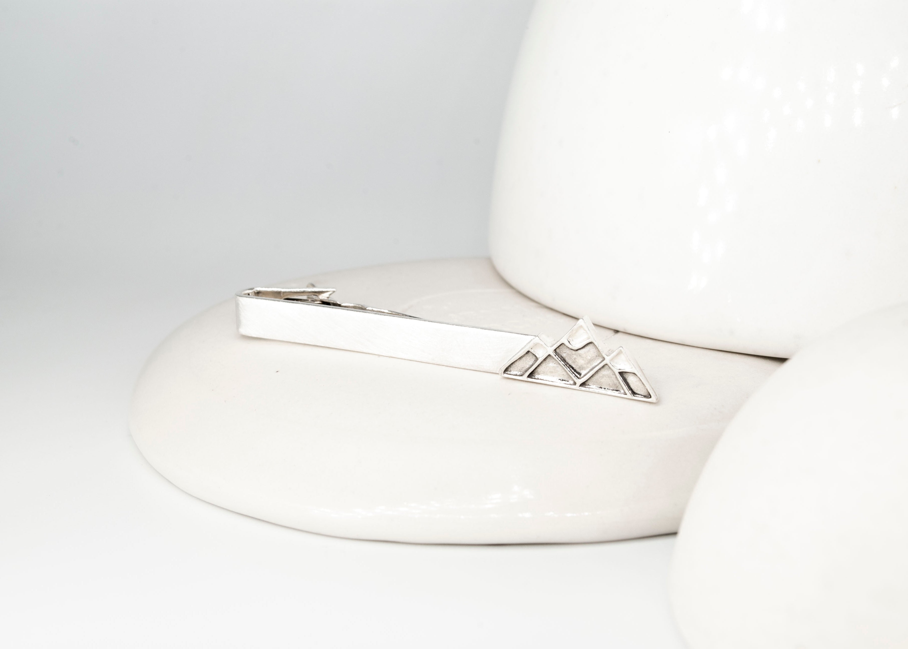 Three Peaks Mountain Tie Bar