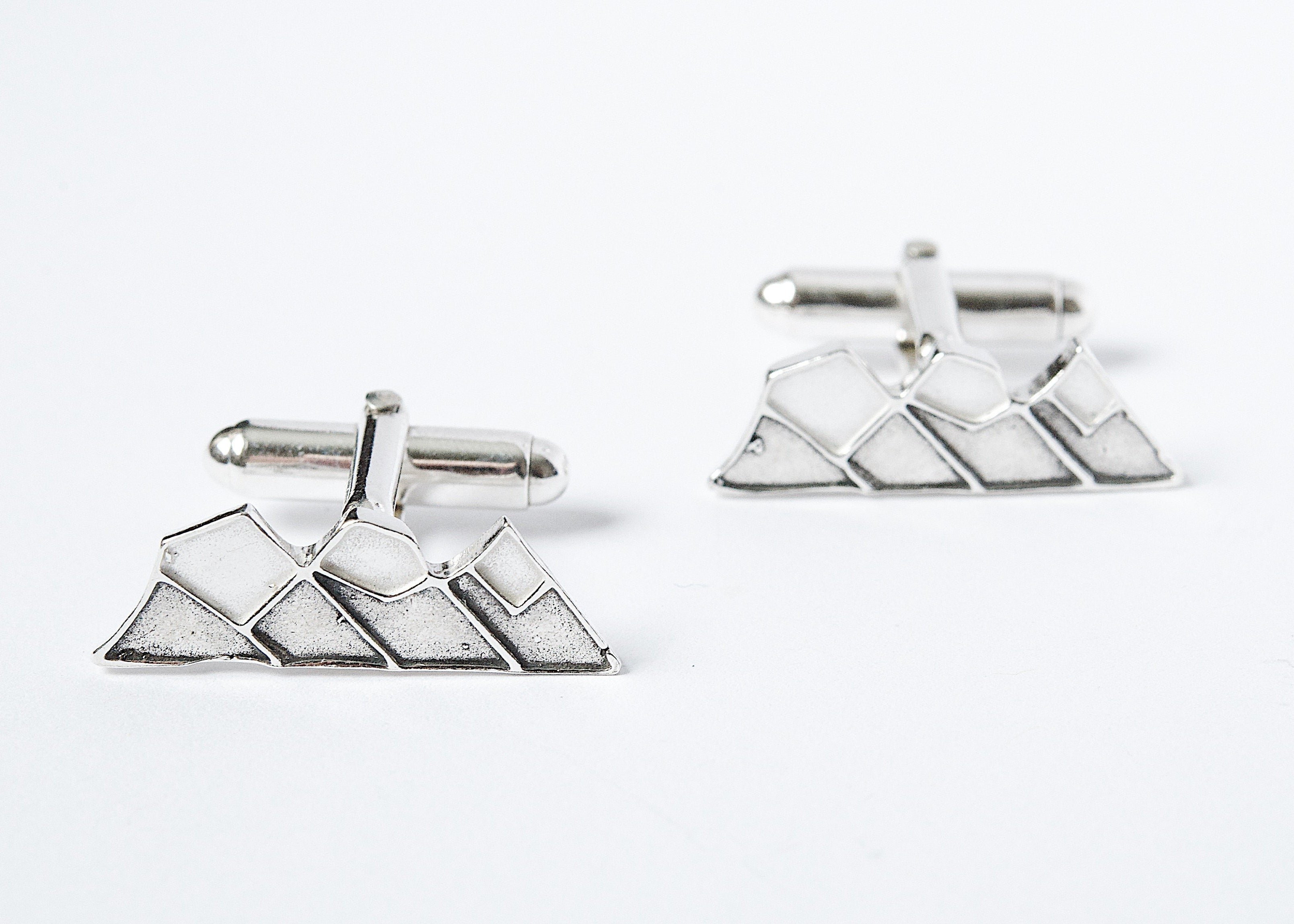 Three Sisters Mountain Cufflinks