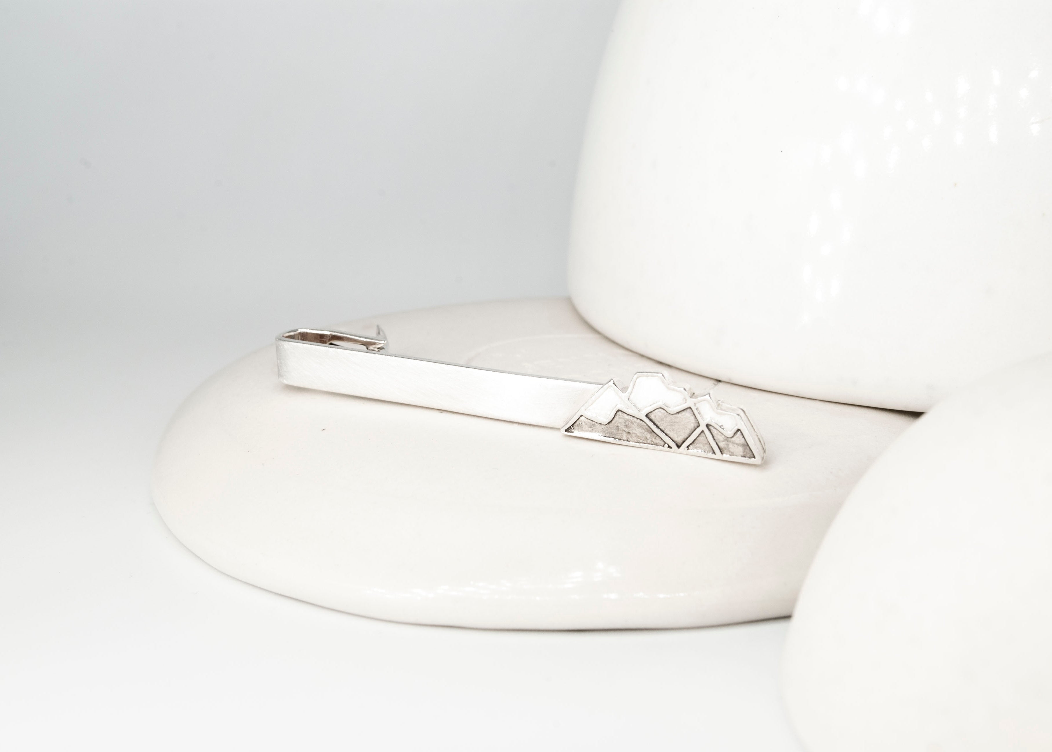 Three Sisters Fernie Mountain Tie Bar