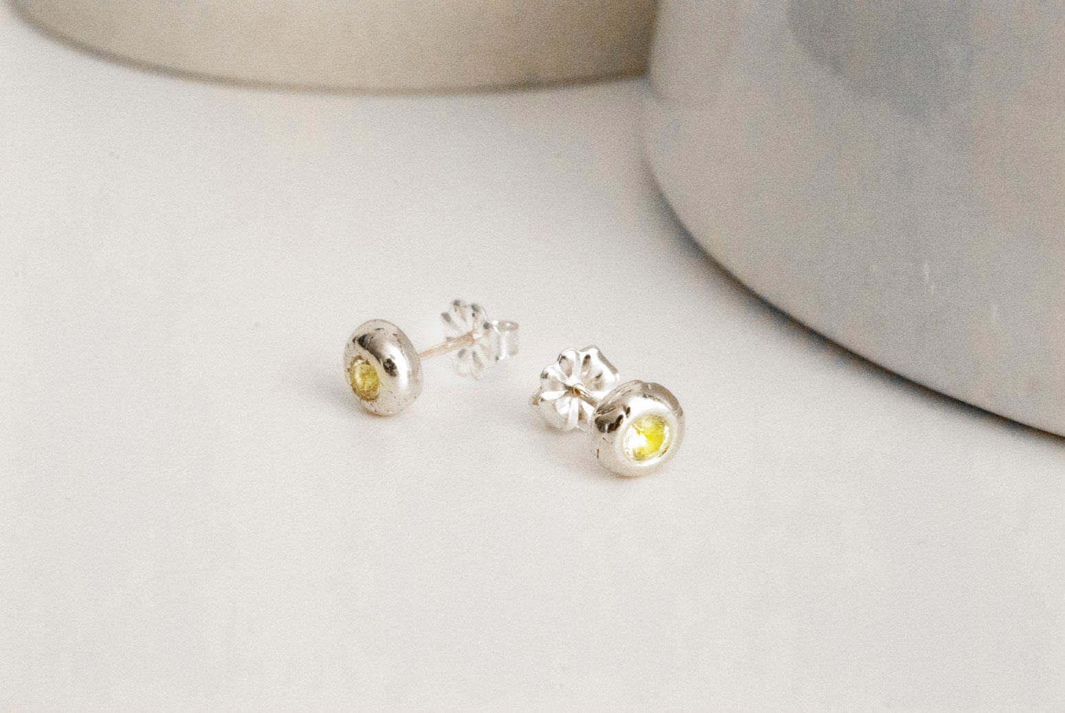 Topaz River Gem Studs (November)