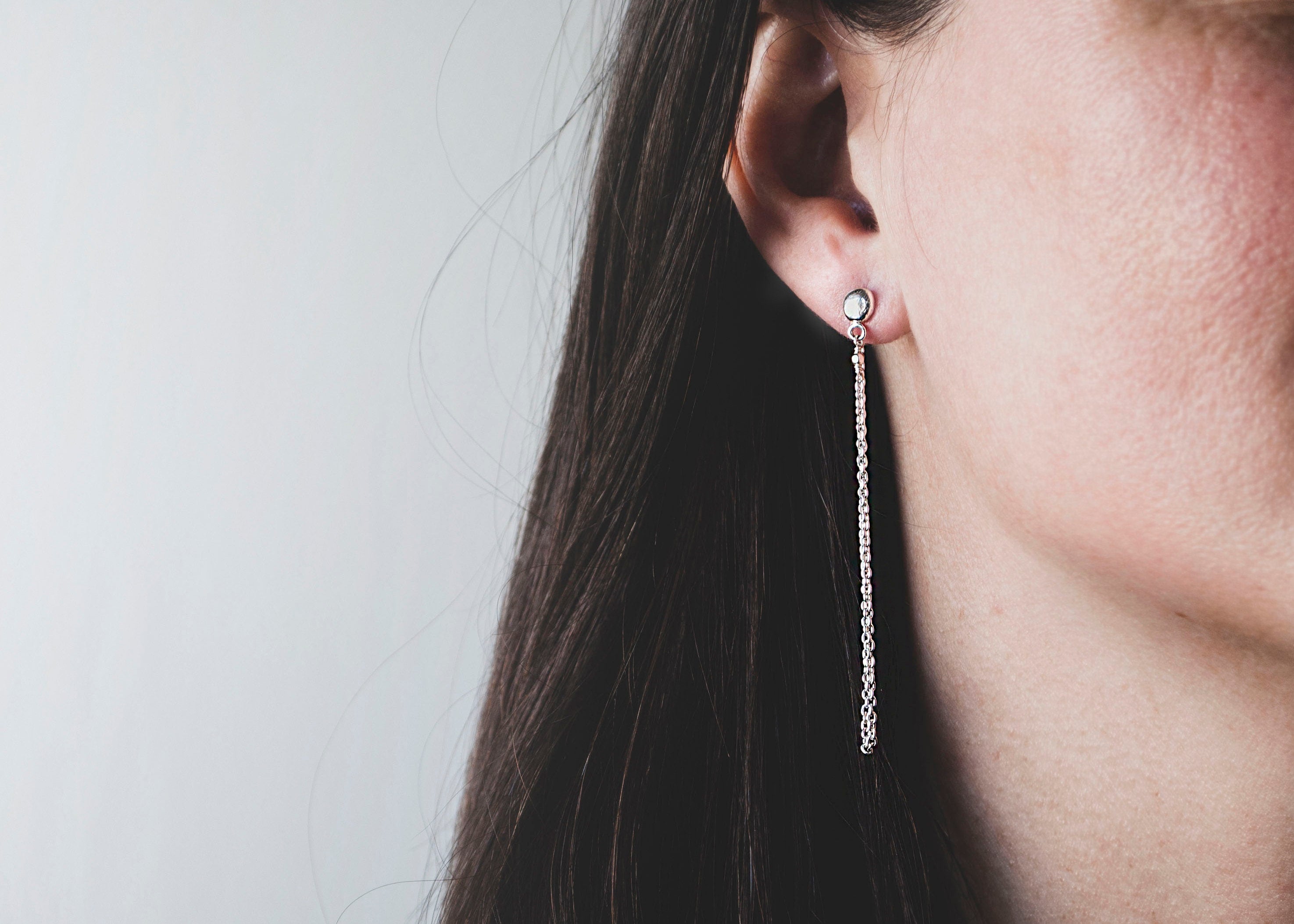 Asymmetrical Lady Paramount Studs