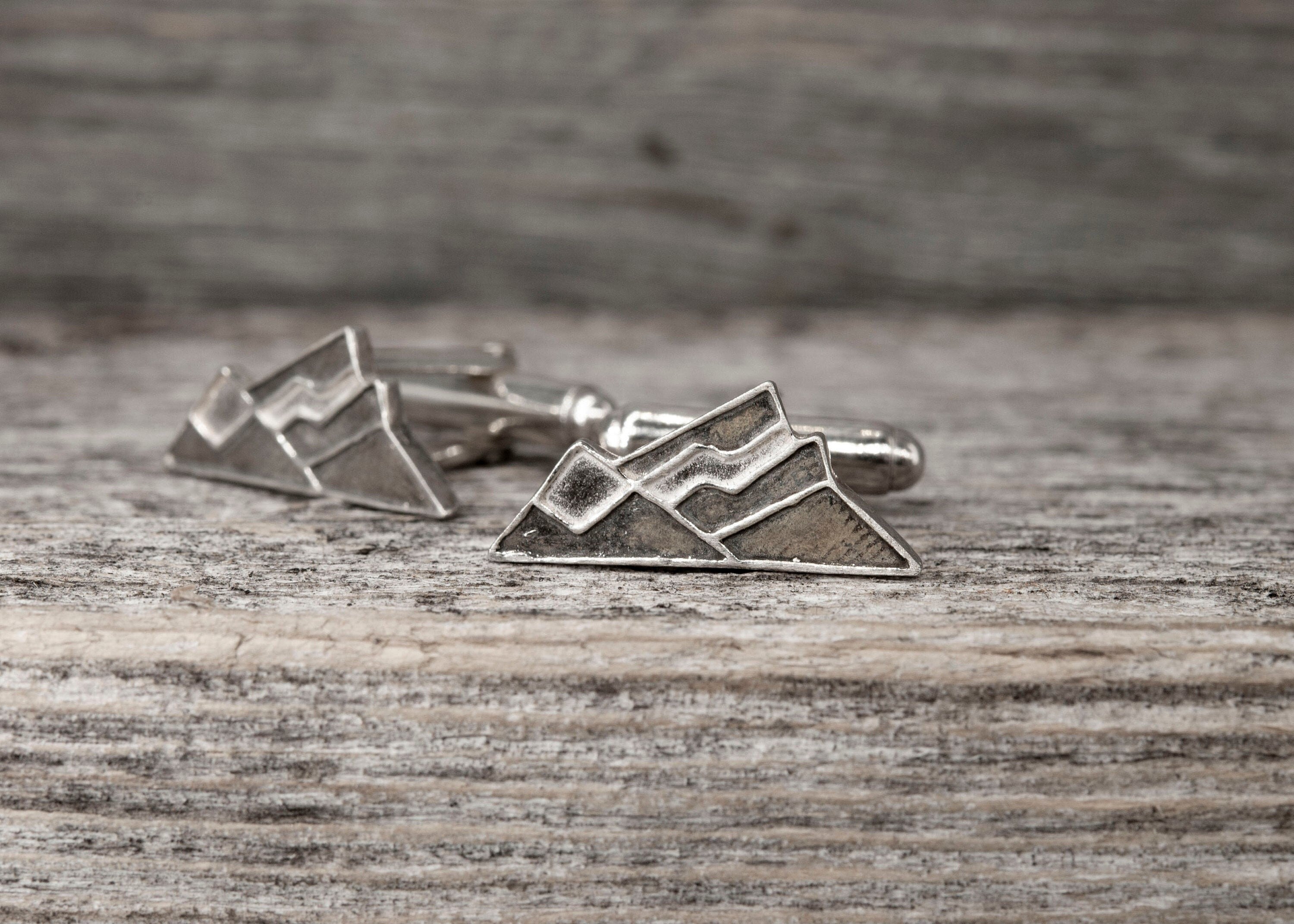 Cascade Mountain Cufflinks