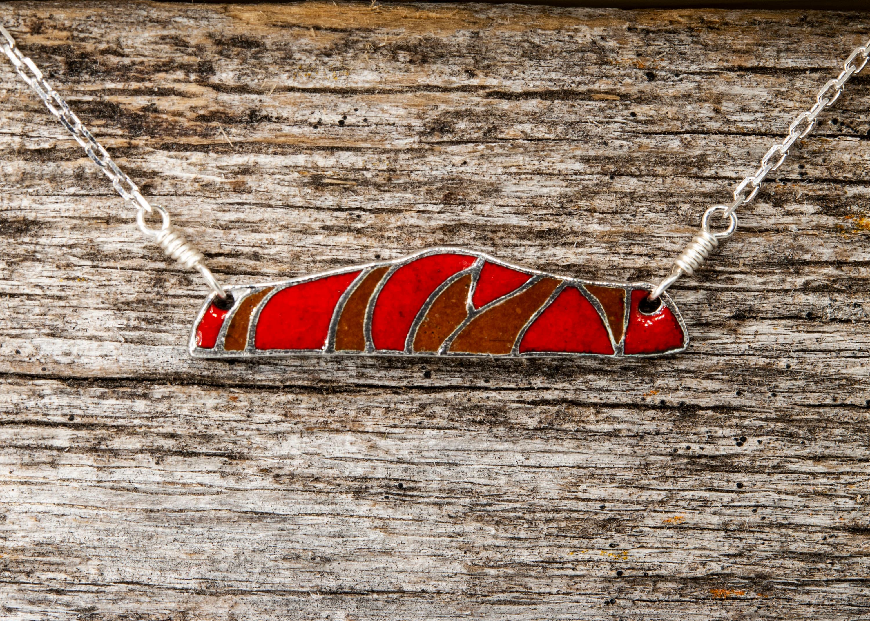 Uluru Mountain Necklace 01